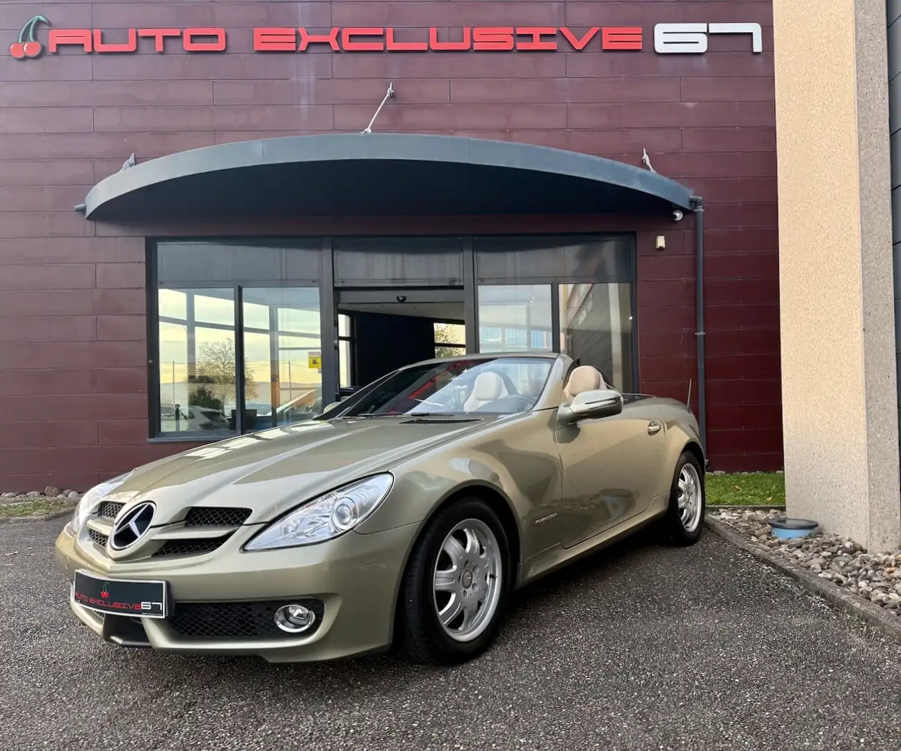 Mercedes-Benz SLK 200 SLK 200 K Automatique SEULEMENT 58000km Vert - 2