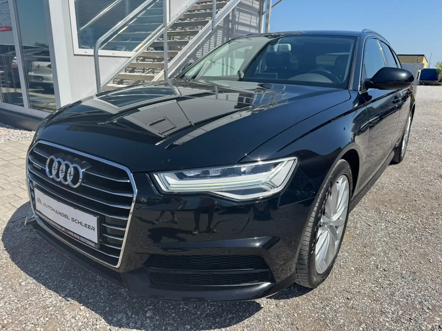 Audi A6 3.0 V6 TDI Clean Quatro !1 BESITZ !_NAVI_LEDER_LED Noir - 1