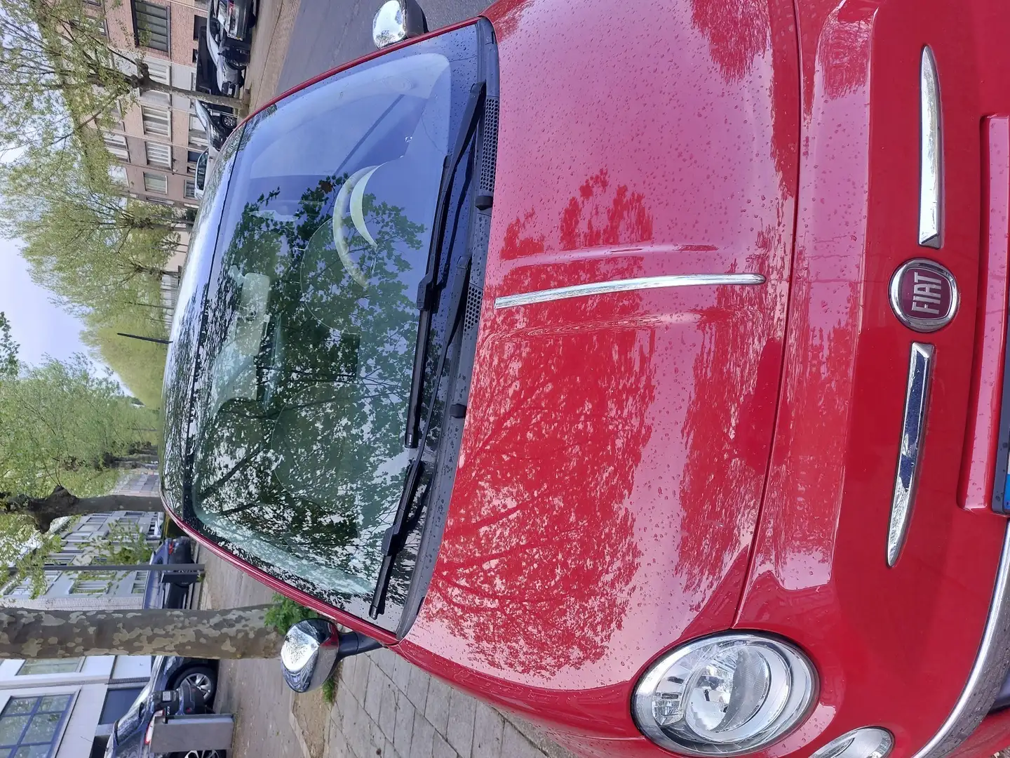 Fiat 500 1.2 Dualogic Lounge Rouge - 1