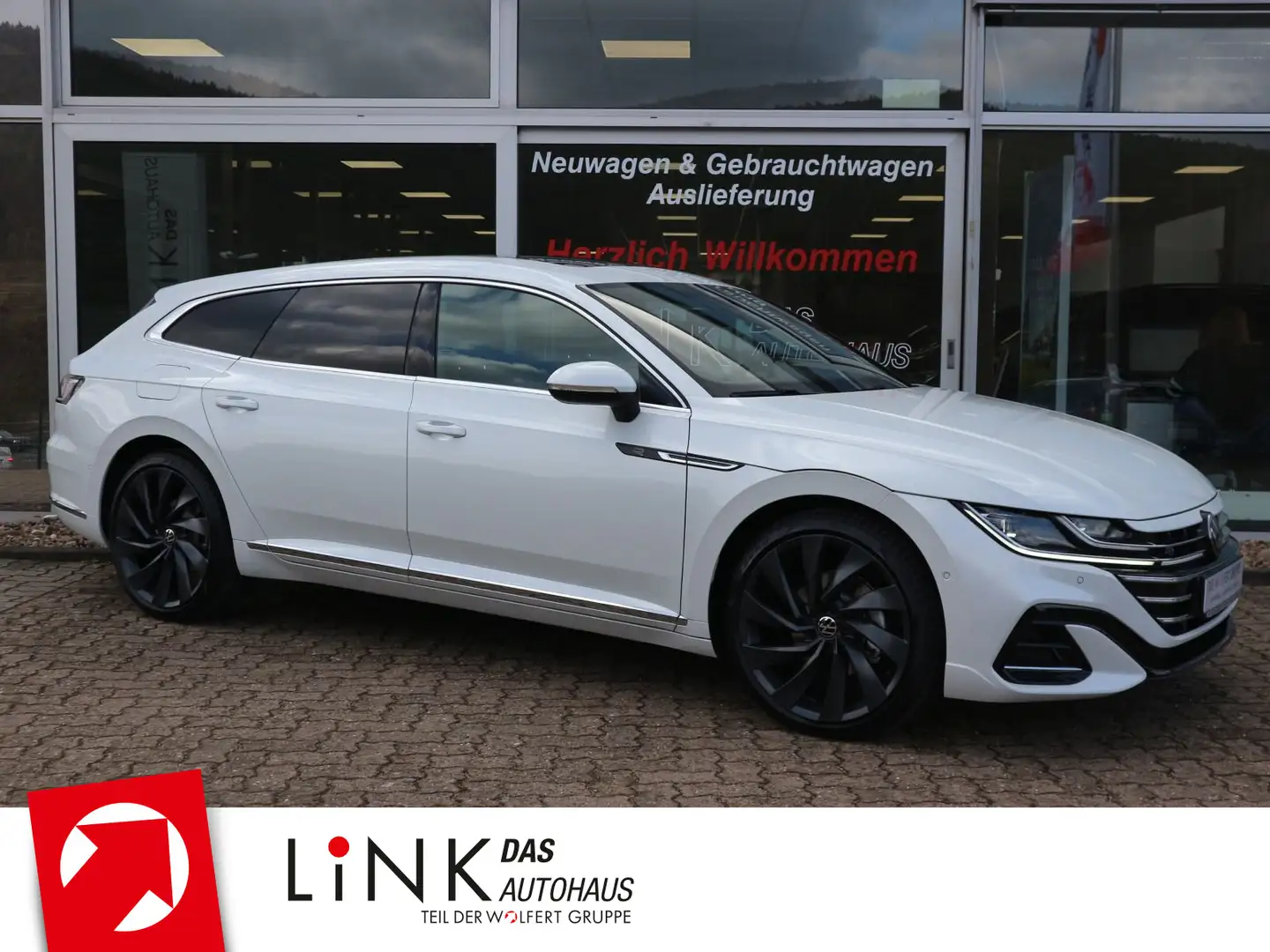 Volkswagen Arteon R-Line 2,0 l TDI SCR 4MOTI Weiß - 1