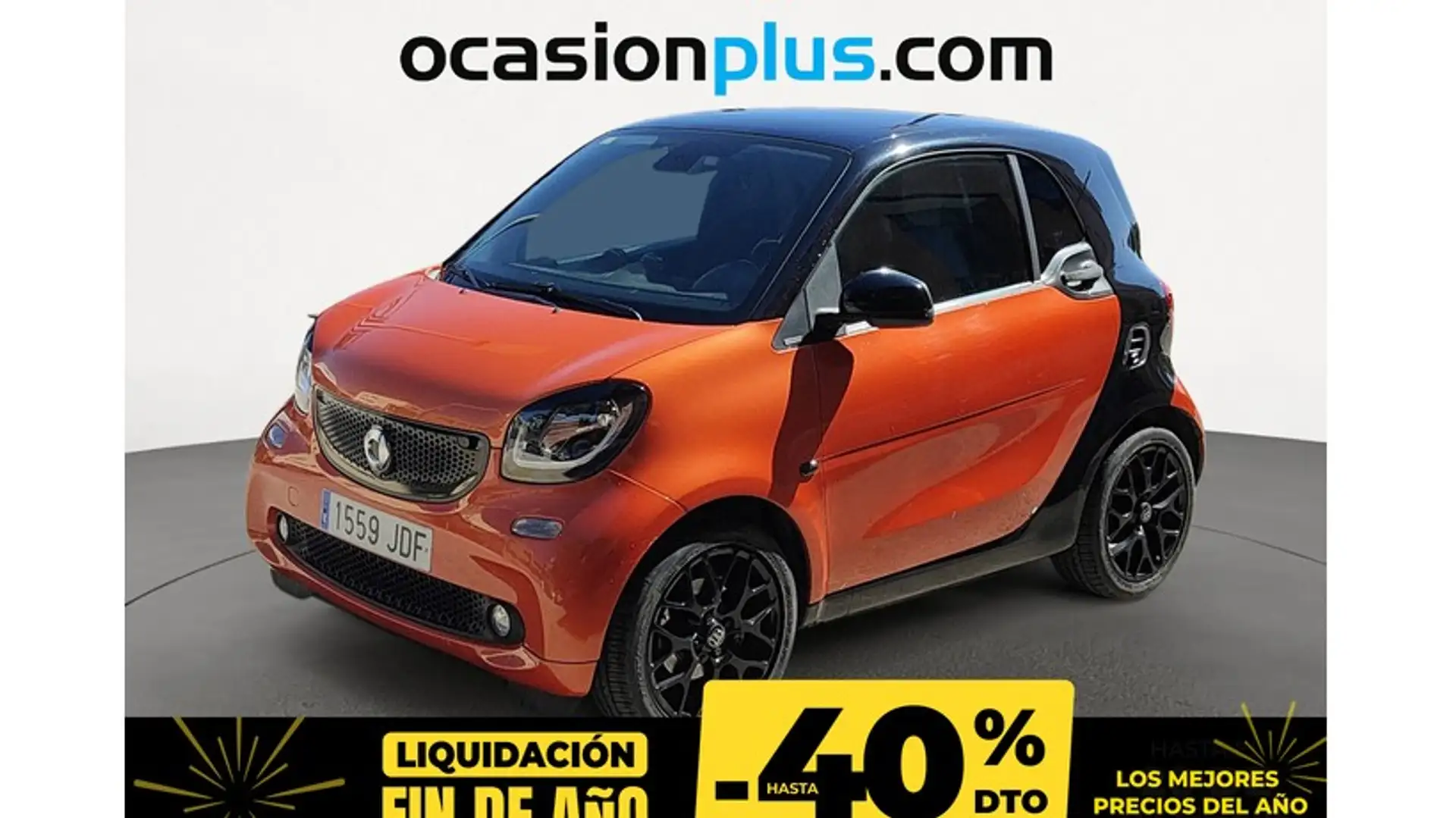 smart forTwo Cabrio 66 Prime Aut. Orange - 1