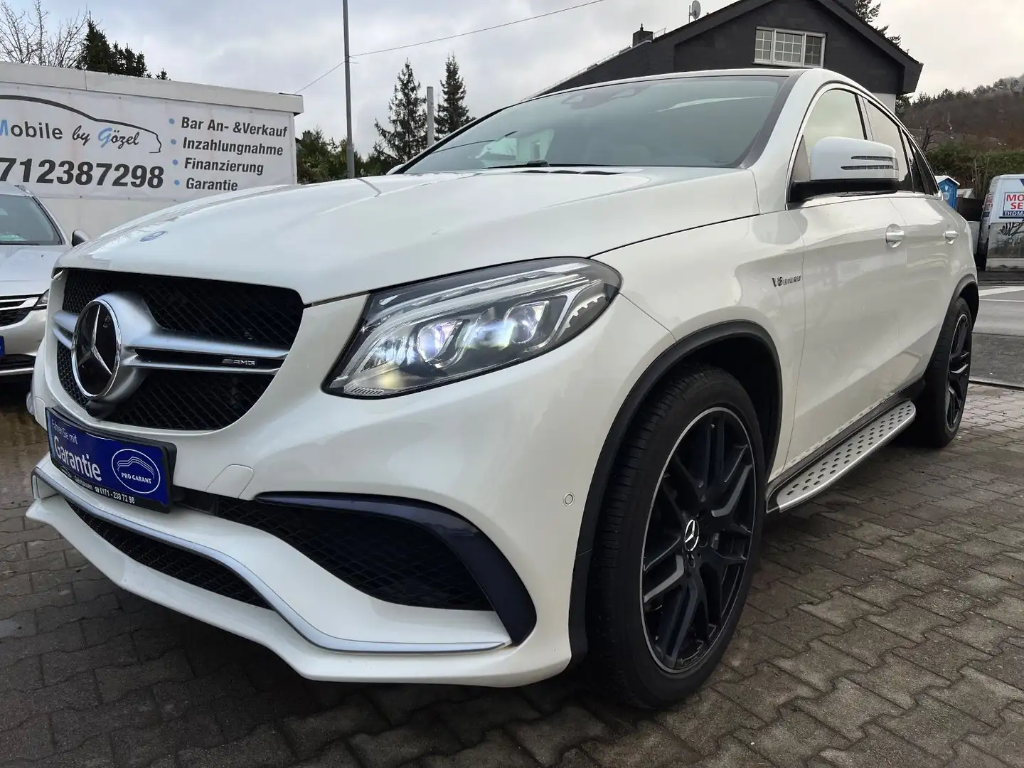 Mercedes-Benz GLE 63 AMG Coupe 4Matic *2. Hand *MB-Garantie Blanc - 1