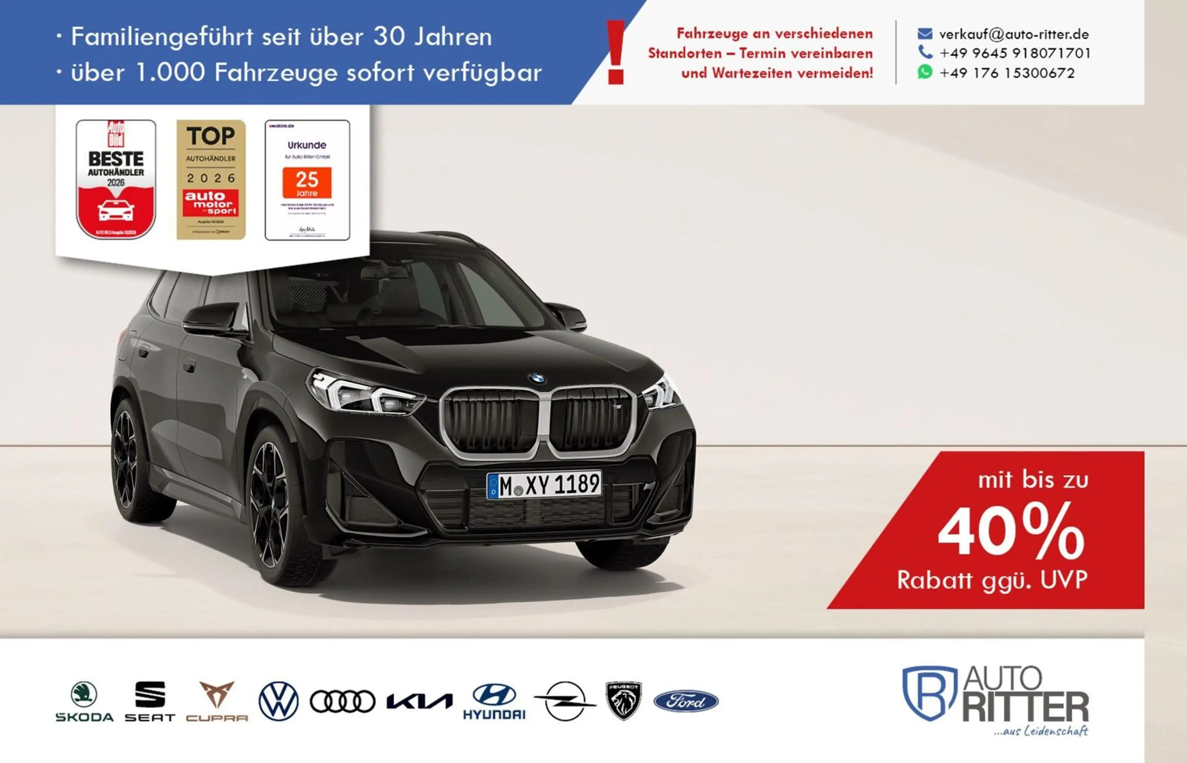 BMW X1 M ACC|AHK|RFK|Matrix|Navi|360°|Carplay|Kli...