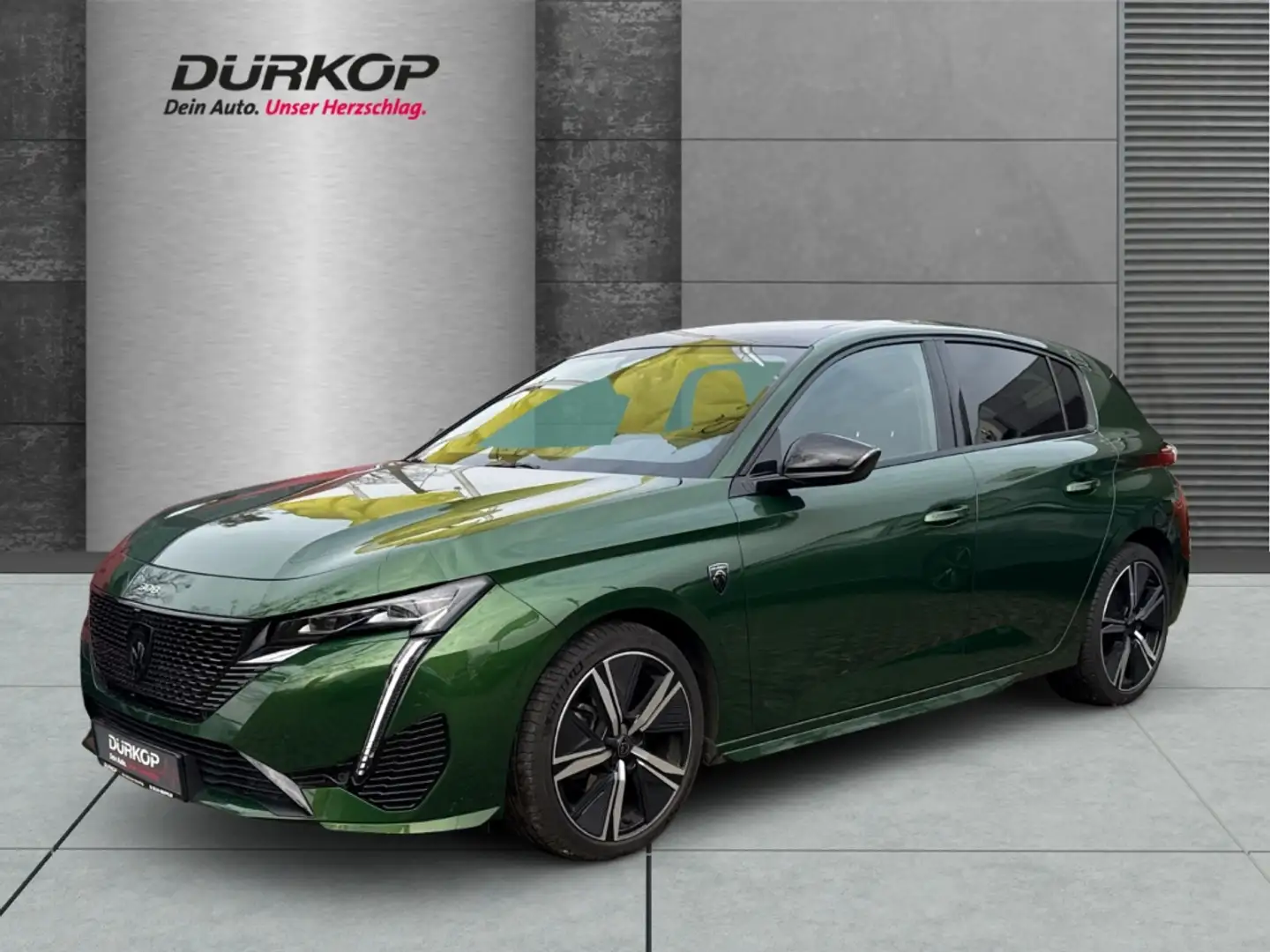 Peugeot 308 GT PureTech 130 EAT8 El. Panodach Navi digitales C Vert - 1