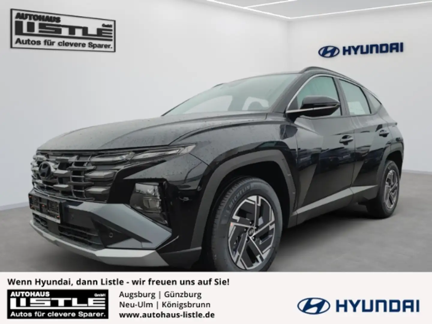 Hyundai TUCSON MY25 1.6 T-GDI (160PS) 48V 7-DCT Select Navi digit Noir - 1