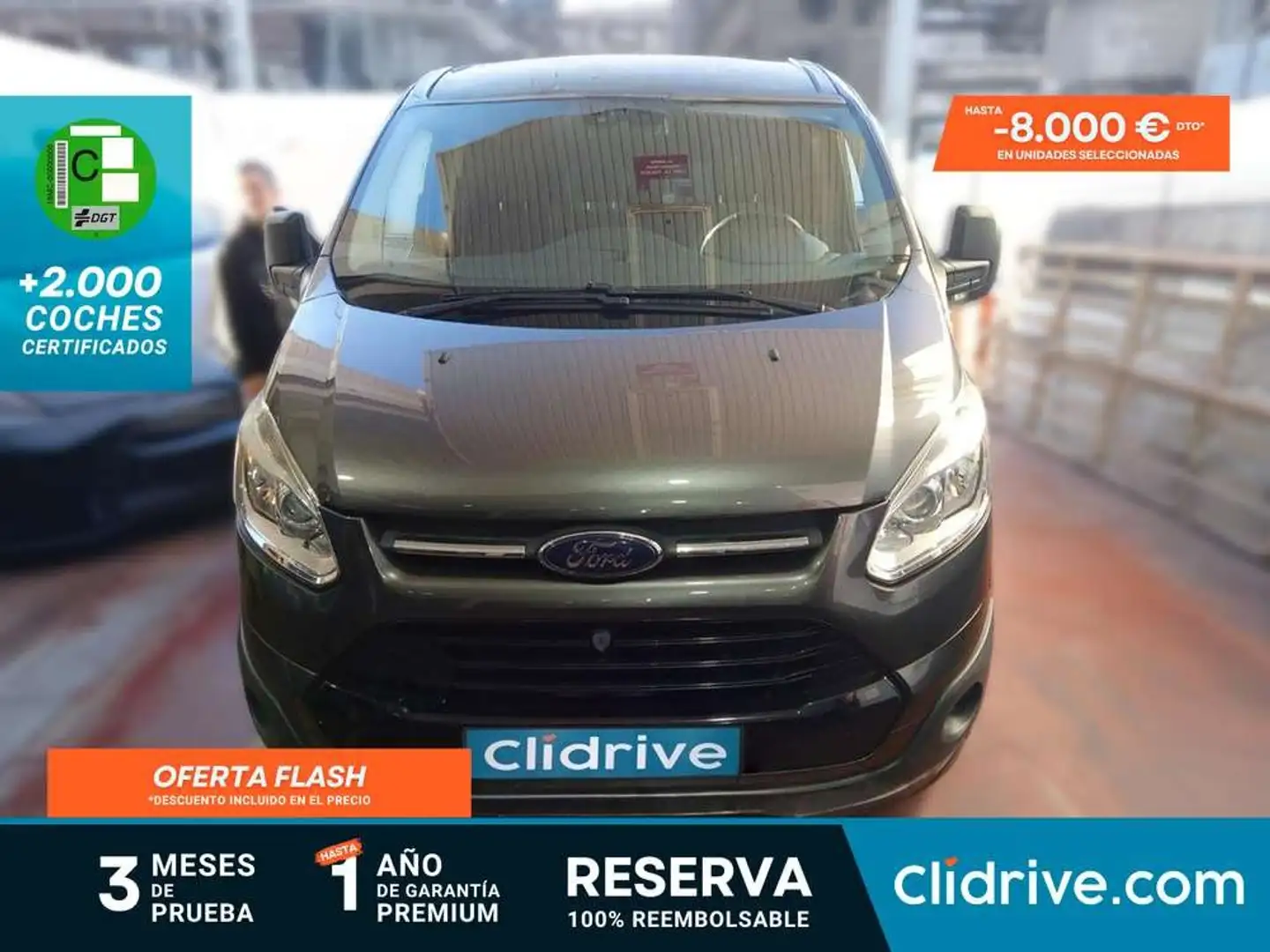 Ford Tourneo Custom 2.0TDCI Titanium 170 Gris - 1