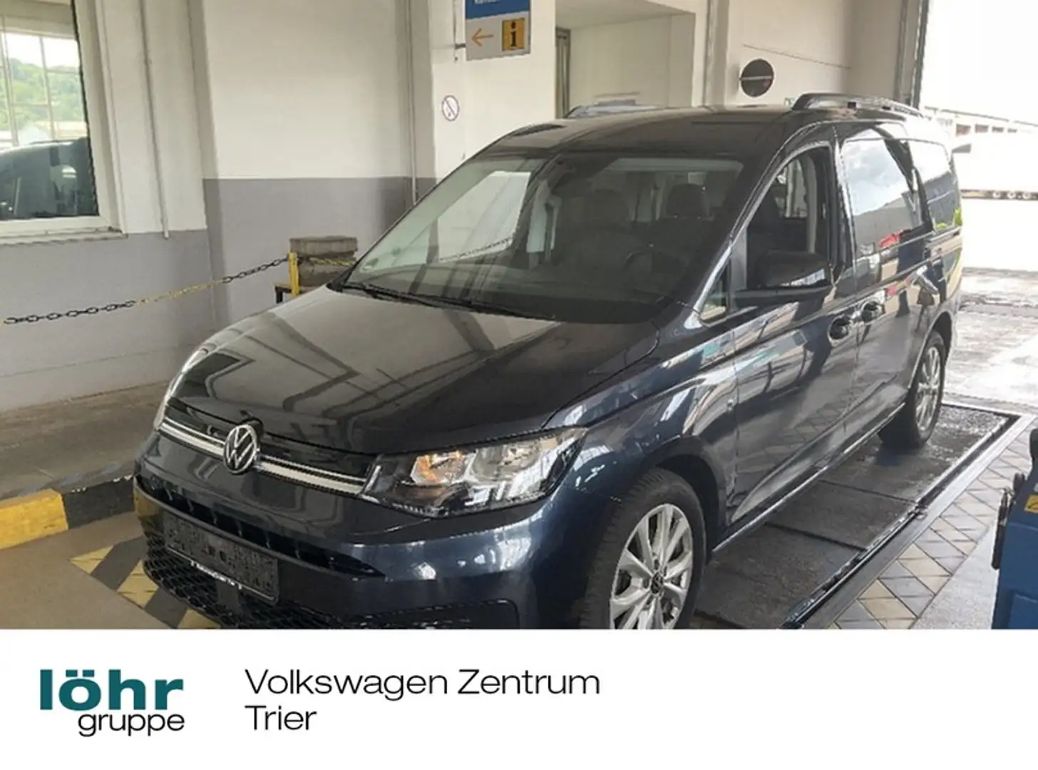 Volkswagen Caddy Maxi 2.0 TDI DSG Life AHK, Rear-View Blau - 1