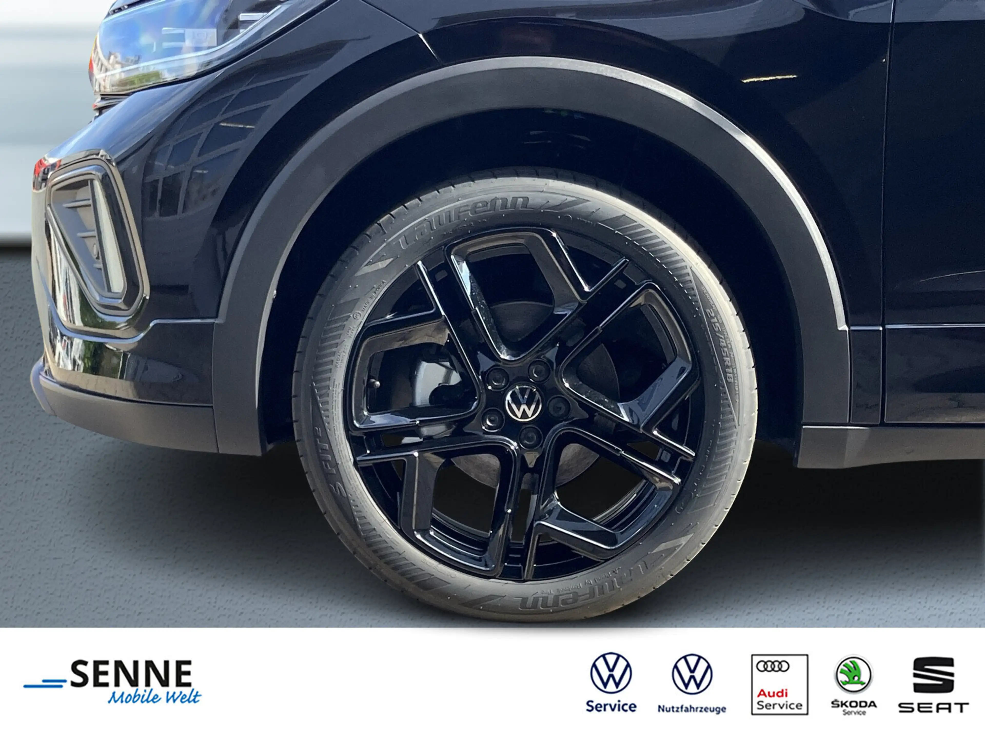 Volkswagen T-Cross T-Cross 1.0 TSI R-Line Black Style Matrix,Kamera — photo 6