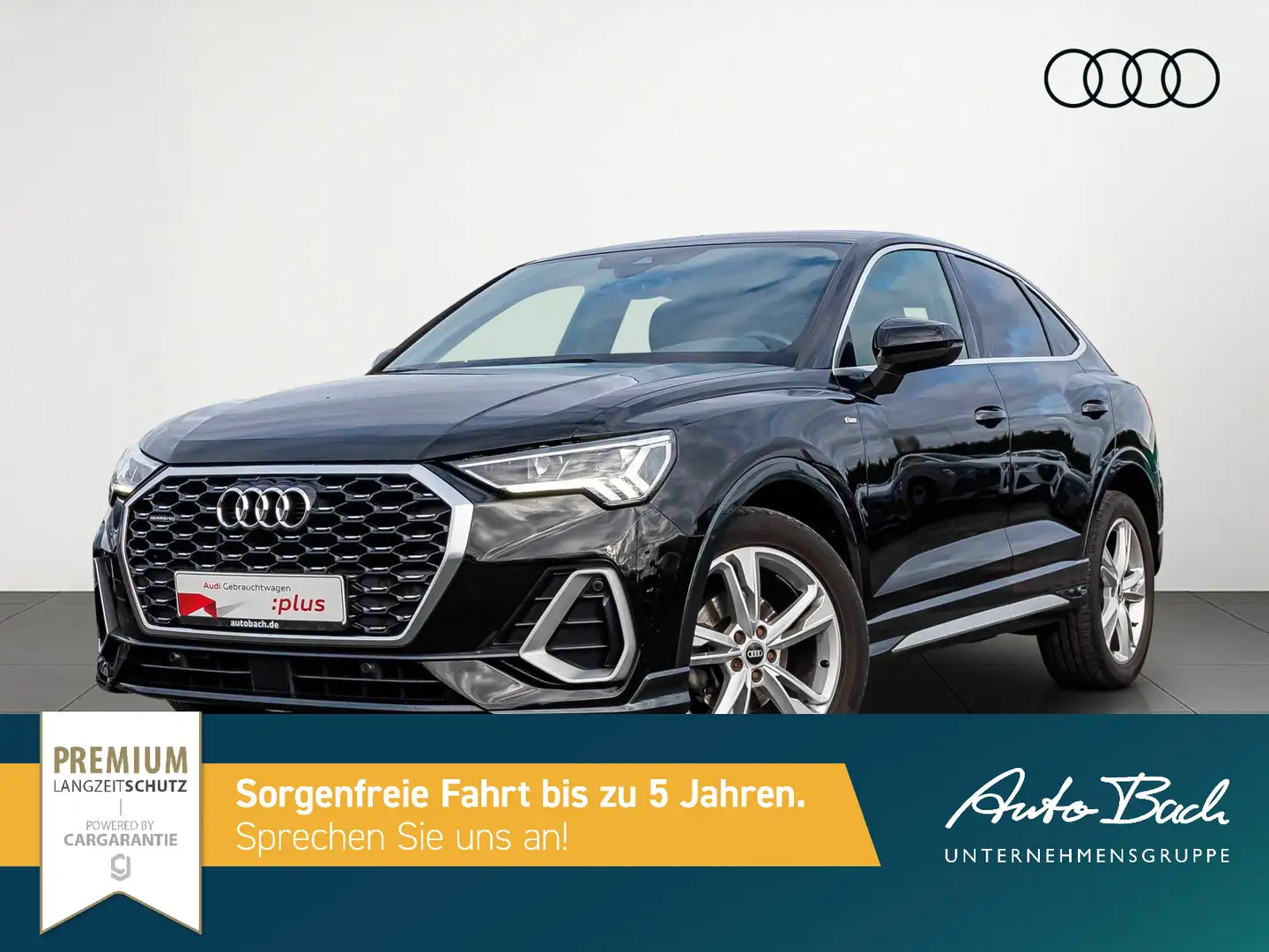 Audi Q3 S line 35TDI qu Stronic Navi LED St Schwarz - 2
