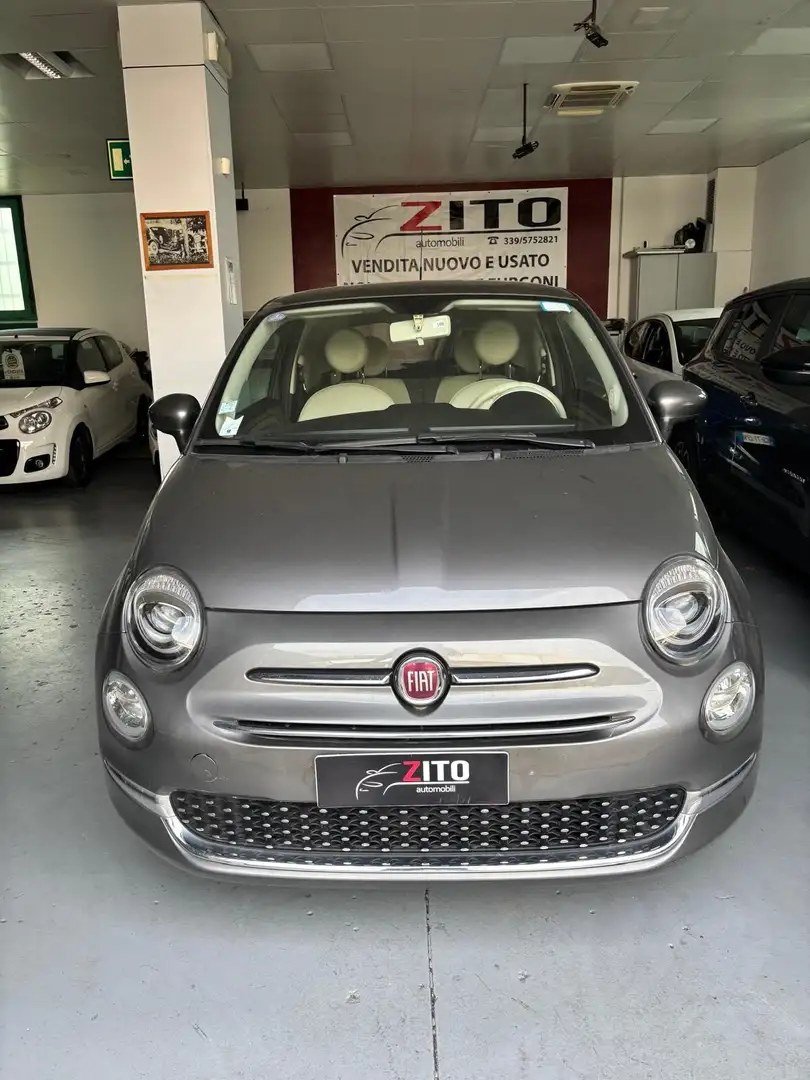 Fiat 500 500 1.2 Lounge Grigio - 1