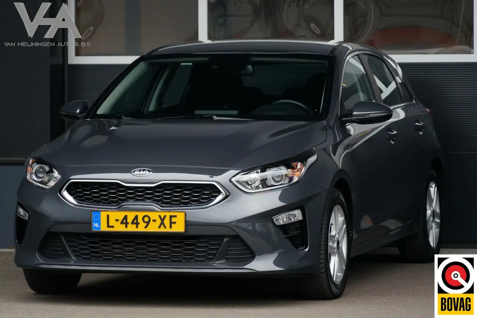 Kia Ceed / cee'd 1.0 T-GDi DynamicLine, 1 eig. CarPlay, cruise, cam Сірий - 1