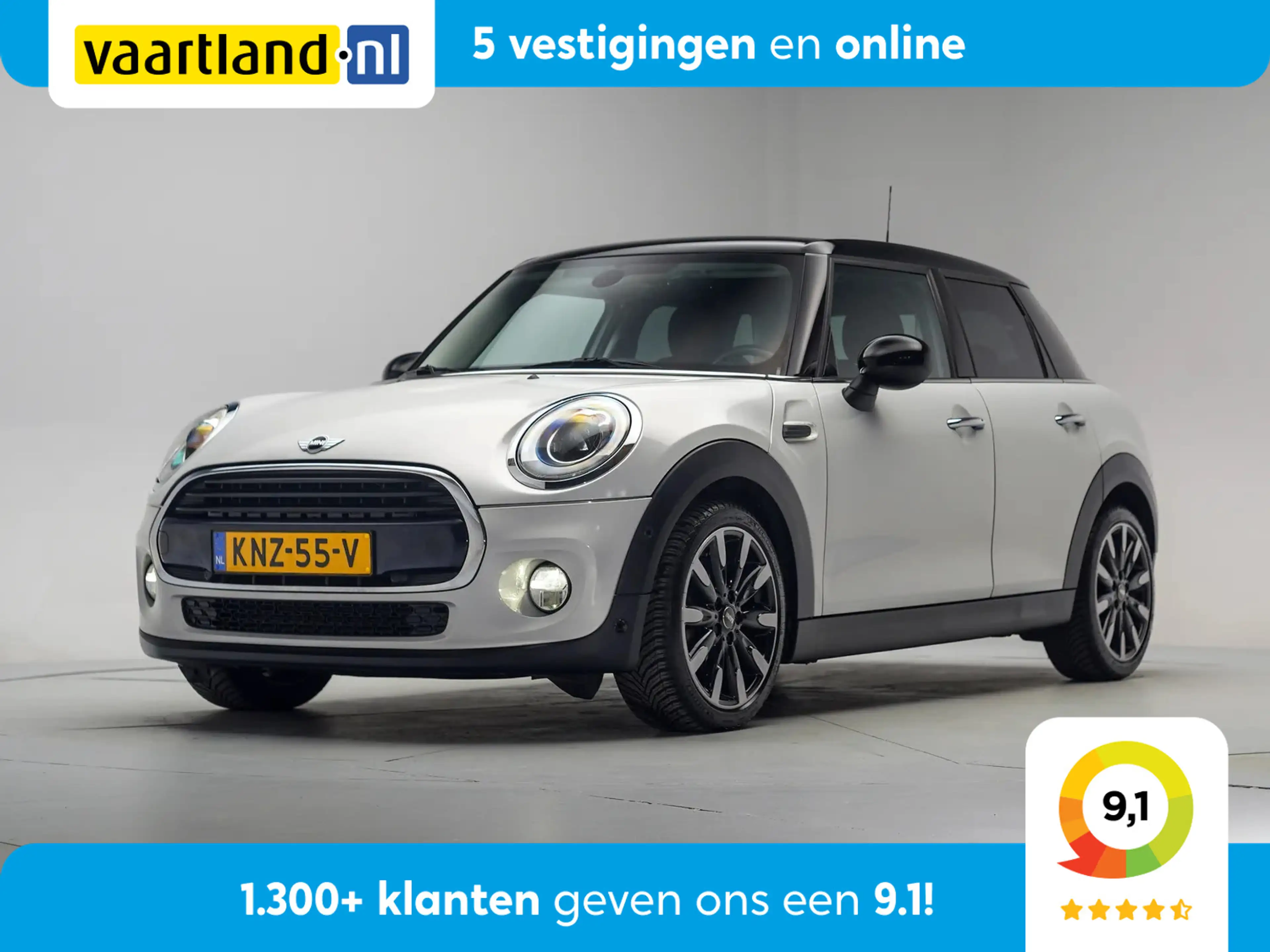 MINI Cooper 1.5 Business 5-Deurs [ LED Navi Sportstoelen Half-