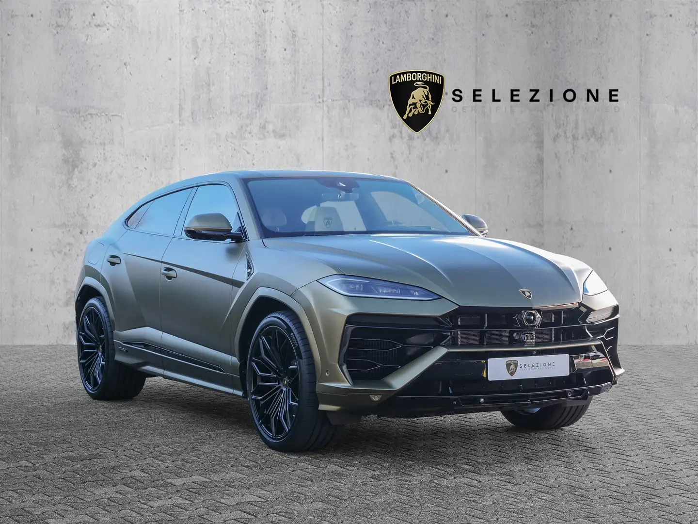 Lamborghini Urus SE Verde Gea, Interior Carbon Pack Grün - 1