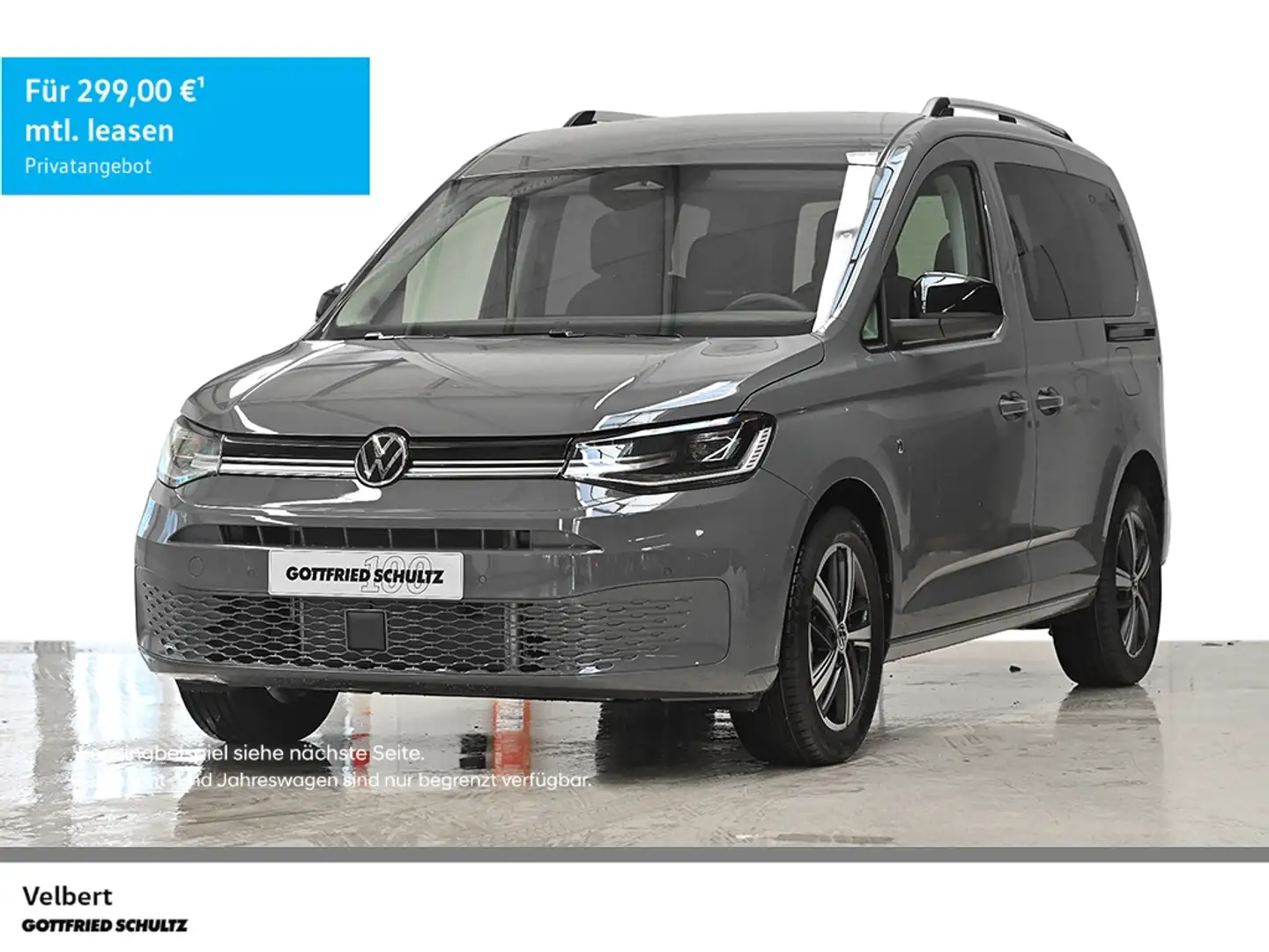 Volkswagen Caddy Life Goal TSI Automatik #BlackWeekRabatt Grigio - 1