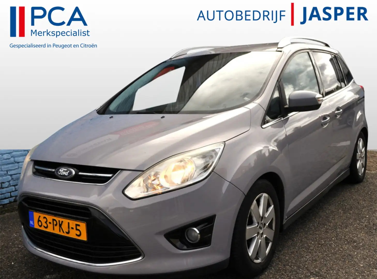Ford Grand C-Max 1.6 SCTi Titan. 7p. navi trh crc key-less Gris - 1
