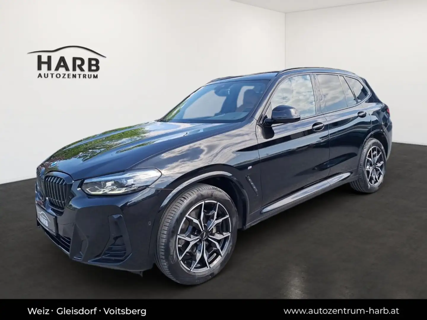 BMW X3 xDrive 30d M Sportpaket Leder Noir - 2