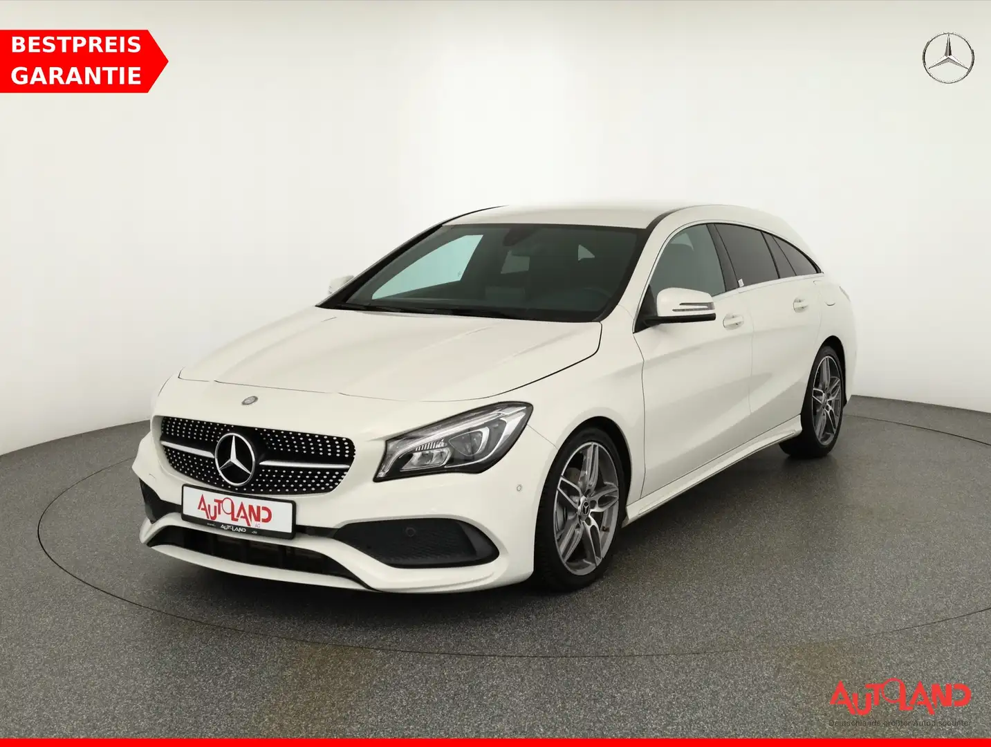 Mercedes-Benz CLA 200 Shooting Brake 7G-DCT AMG Line LED Navi Weiß - 1