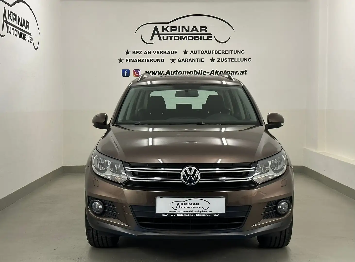 Volkswagen Tiguan 2,0 TDI Trend&Fun BlueMotion 18 ZOLL - AHK - SHZ Braun - 2