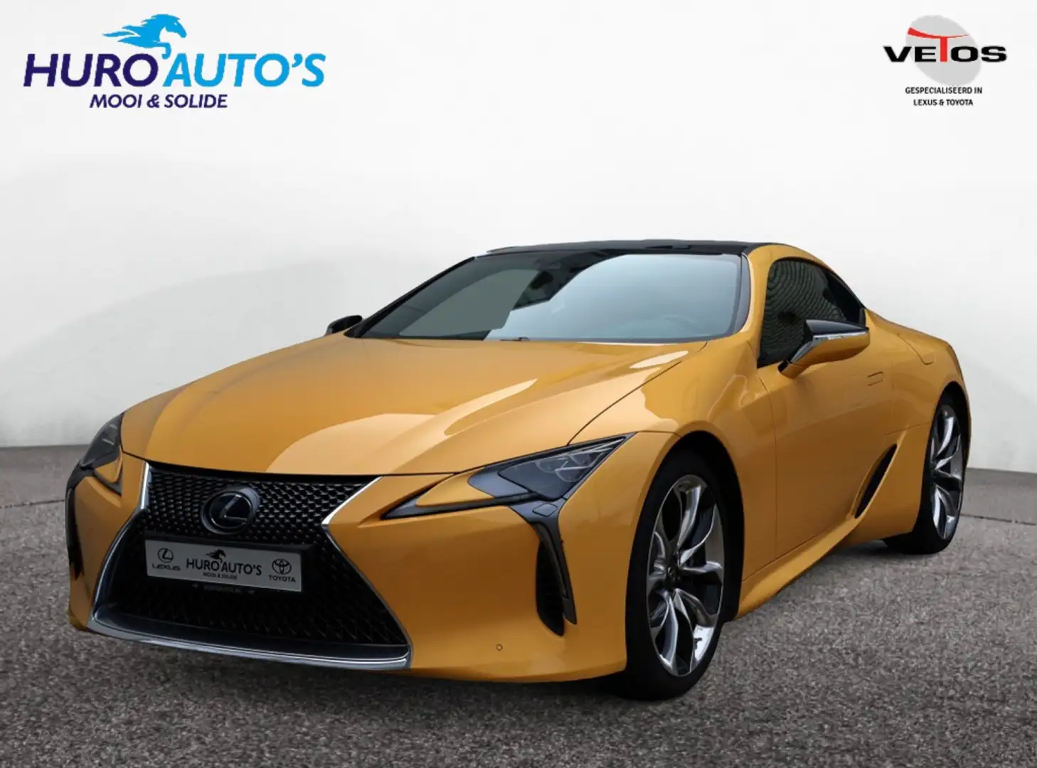 Lexus LC 500h Gelb - 1