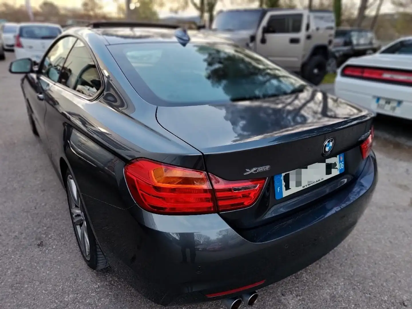 BMW 420 SERIE 4 COUPE F32 Coupé xDrive 190 ch  M Sport siva - 2