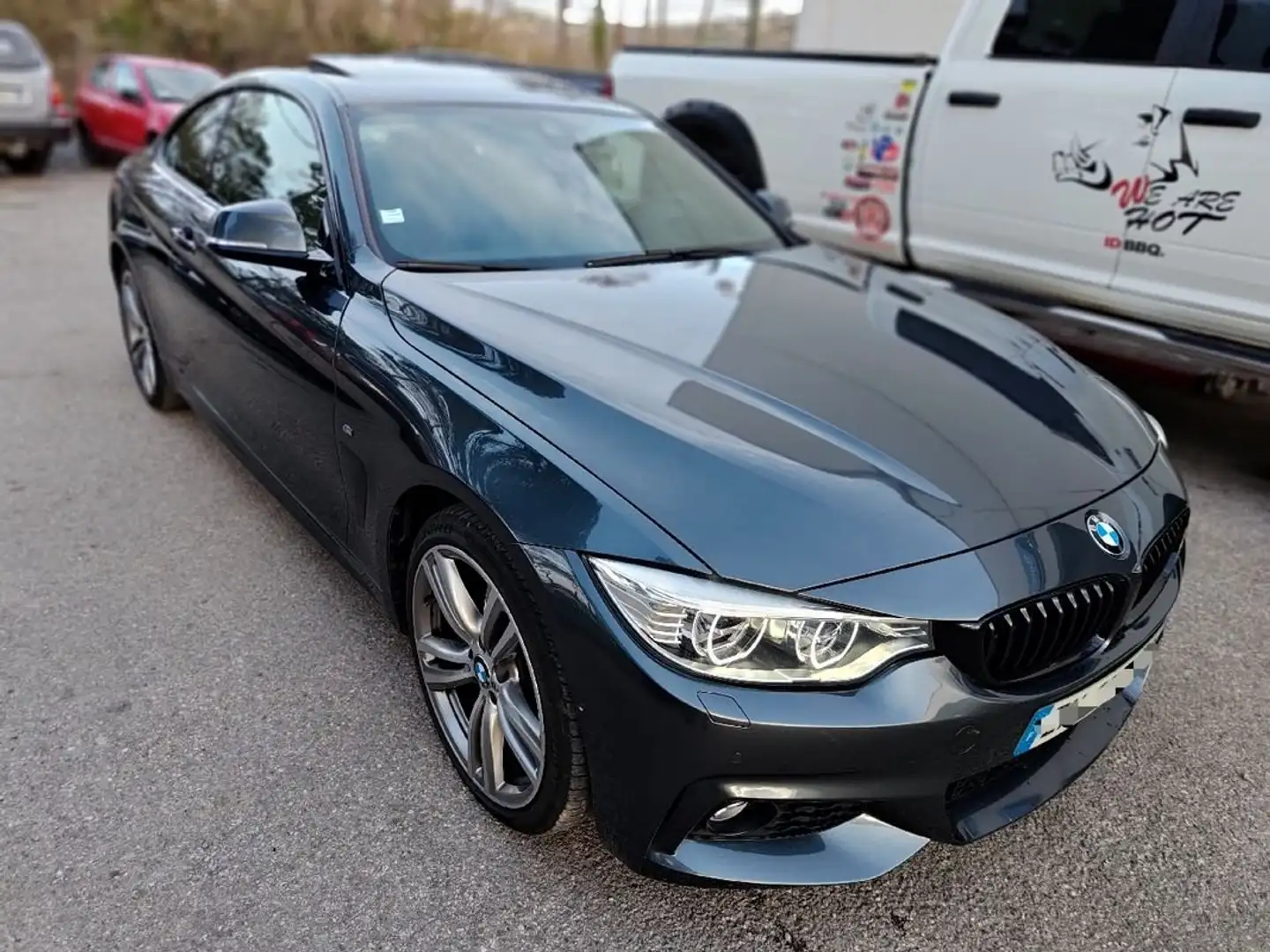 BMW 420 SERIE 4 COUPE F32 Coupé xDrive 190 ch  M Sport siva - 1