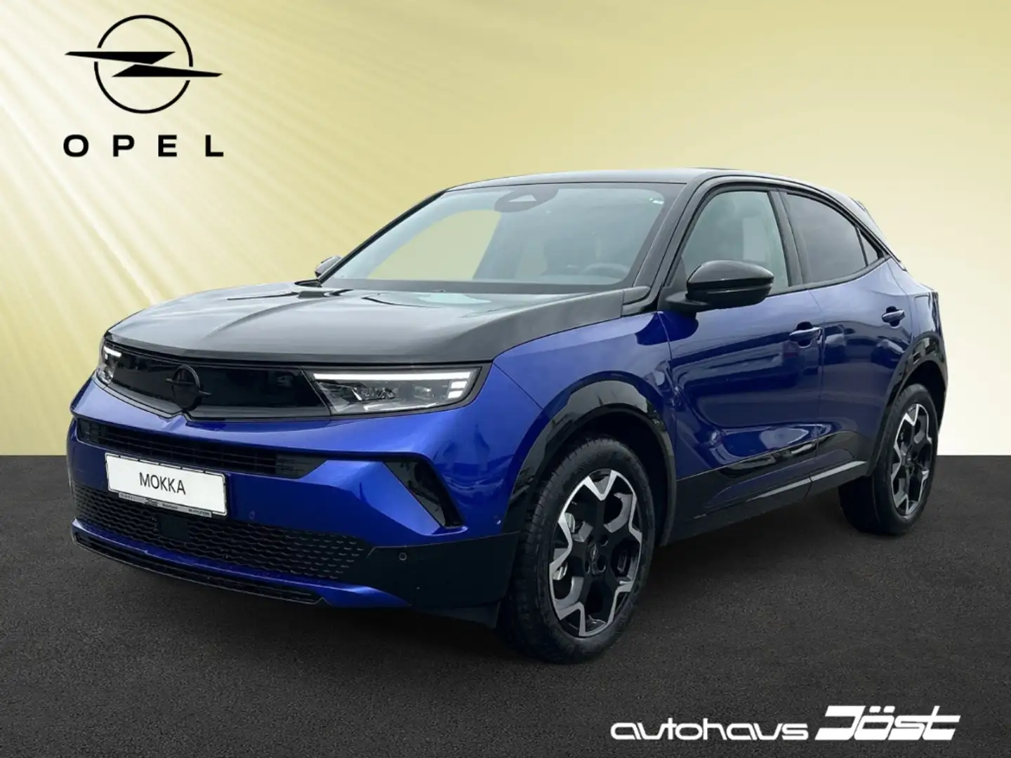 Opel Mokka GS 1.2 DiT 100 kW  ab 278,-€ Leasingrate Blau - 1