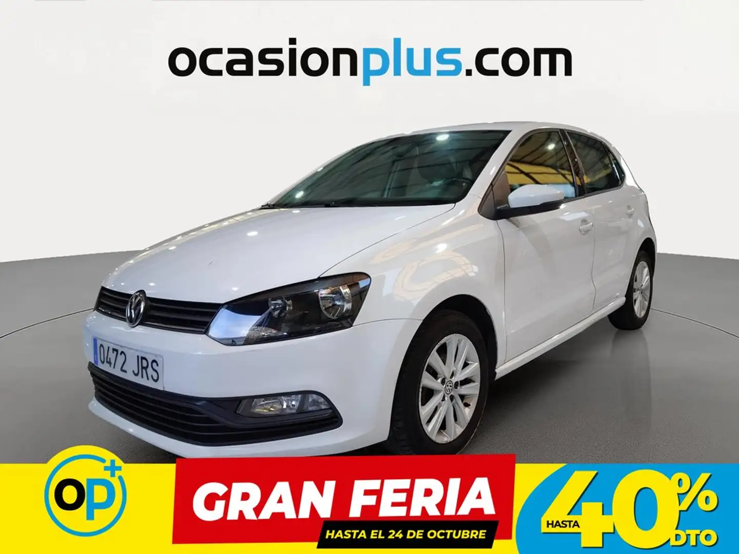 Volkswagen Polo 1.0 BMT A-Polo 55kW Blanco - 1