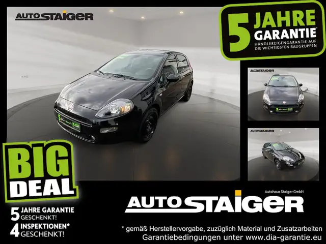 Fiat Punto 5  Jahre Garant. SHZ+KlimaA+PDC+8fach Reif.