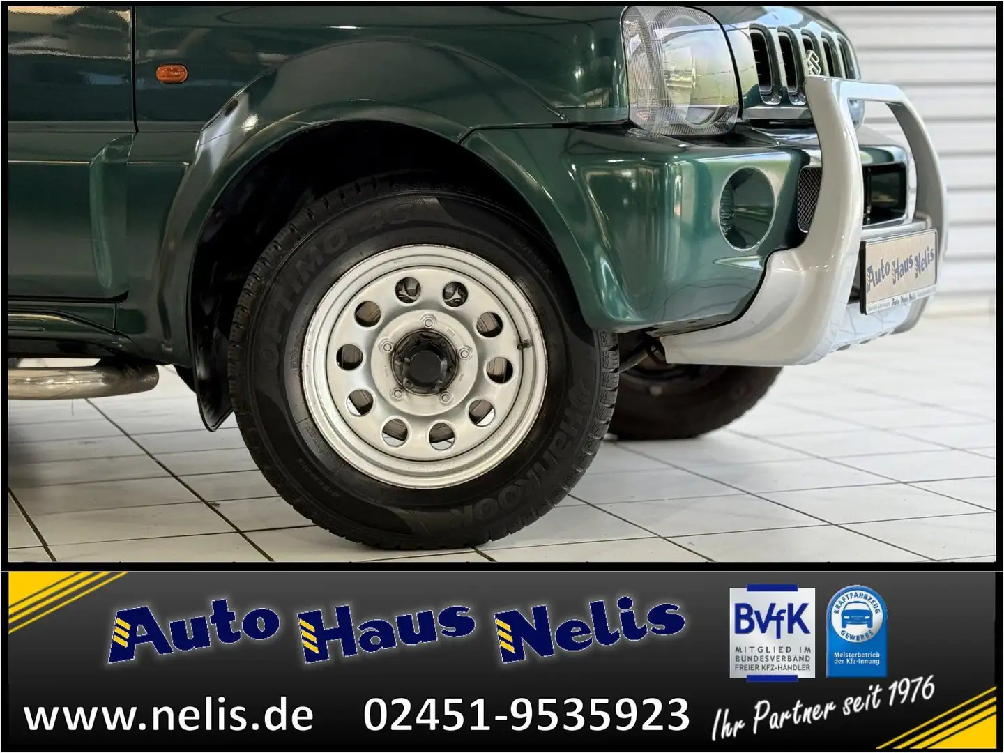 Suzuki Jimny 1,3 Cabrio 4WD ABS ZV EL-Fensterheber Serv Vert - 2