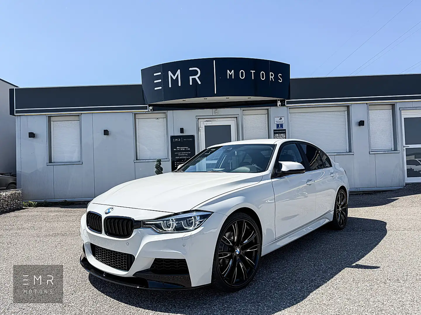 BMW 318 d Aut. M-SPORTPAKET, M-PERFORMANCE, LCI LOOK, N... Weiß - 1