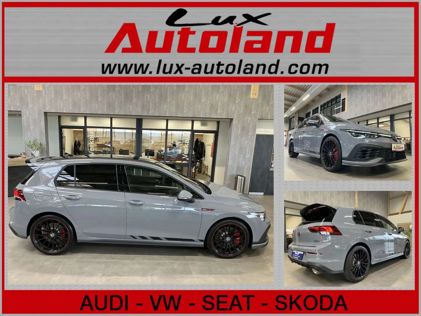 Volkswagen Golf GTI Clubsport Performance Business ACC Gris - 1