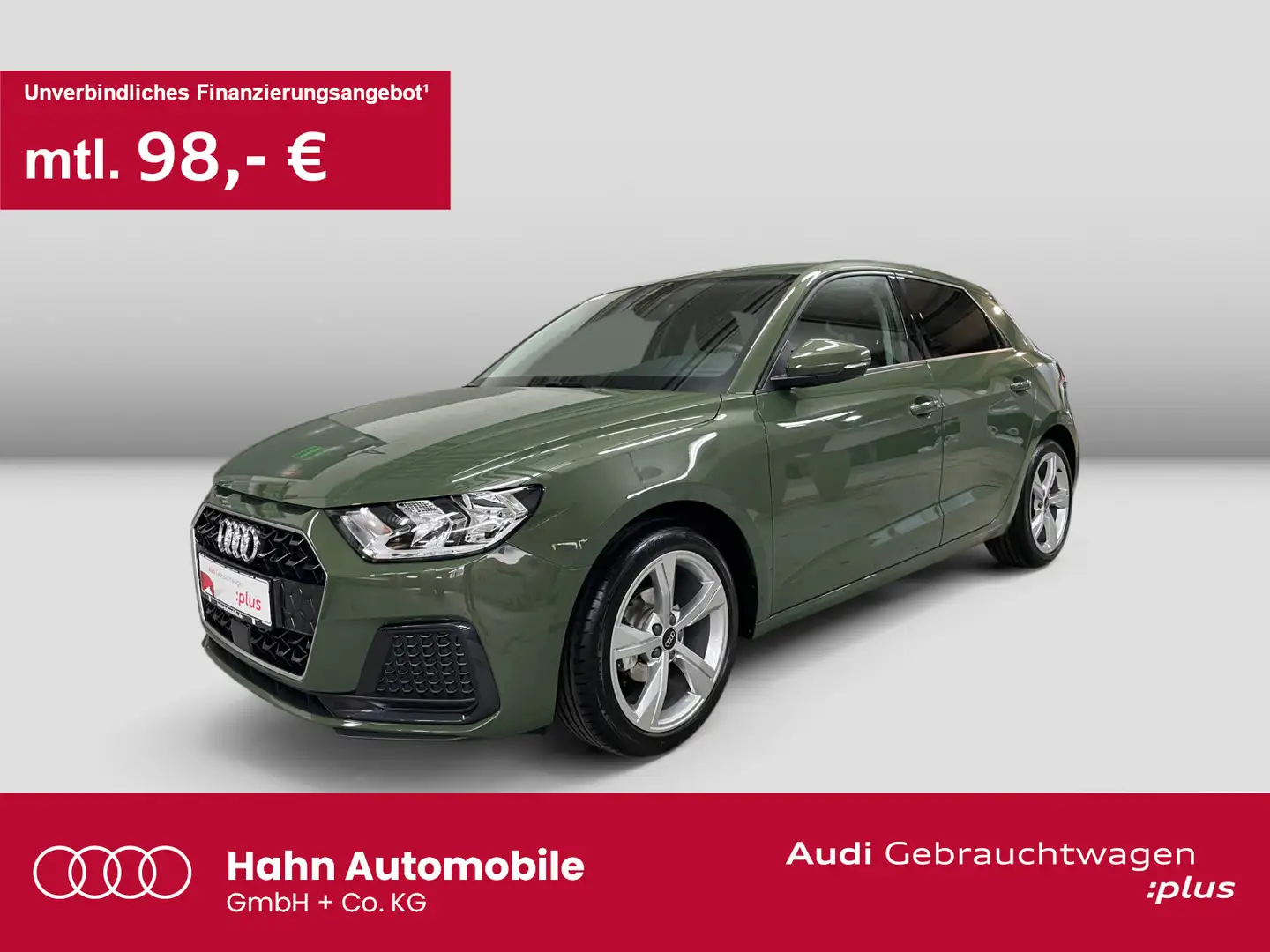 Audi A1 25TFSI advanced Navi Virtual Cockpi Grün - 1