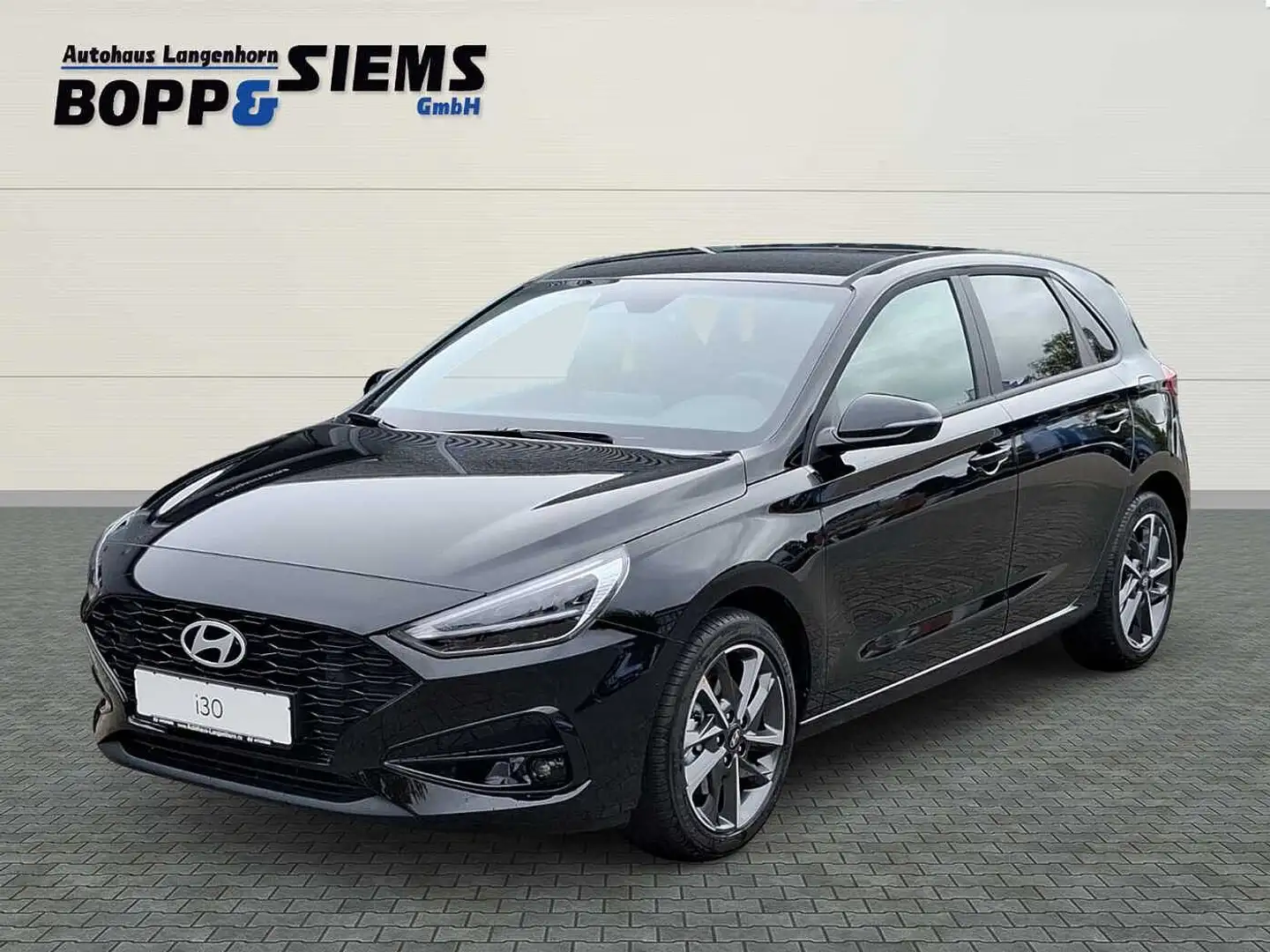 Hyundai i30 1.0 T-GDI DCT Advantage Schwarz - 1
