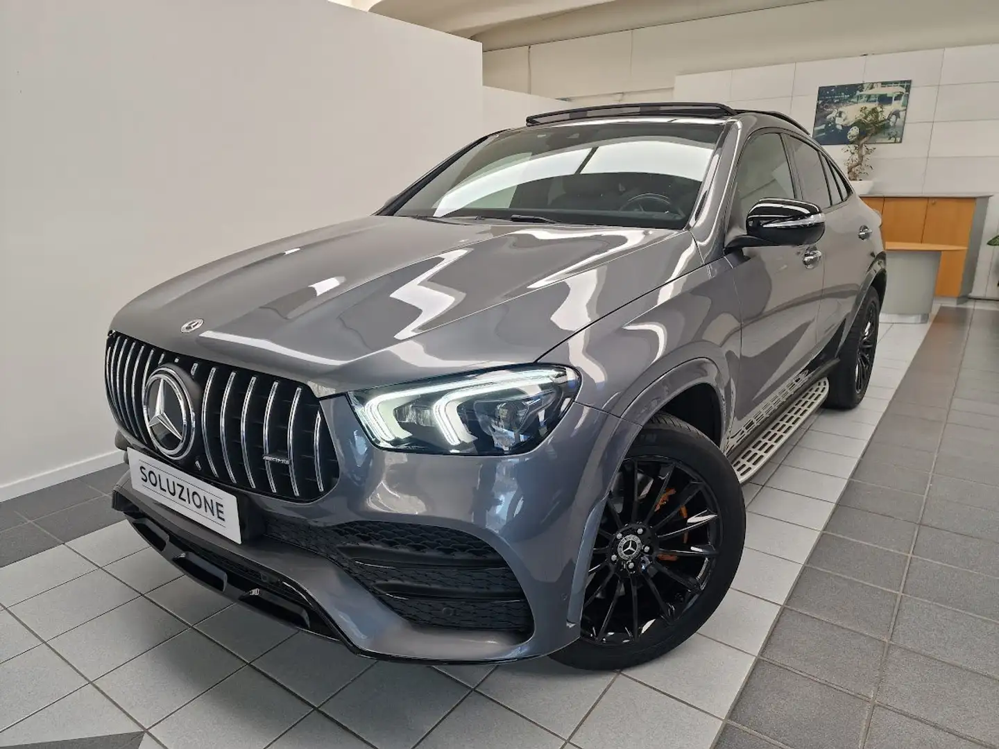 Mercedes-Benz GLE 350 GLE 350 d 4Matic Coupé Premium Plus AMG IVA ESPOS Grijs - 1