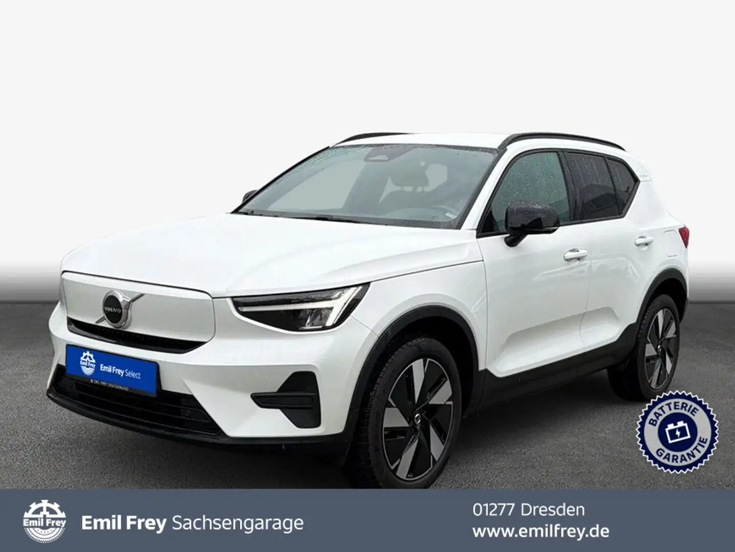 Volvo EX40 Fully Electric Single Motor RWD Core STDHZ Weiß - 1