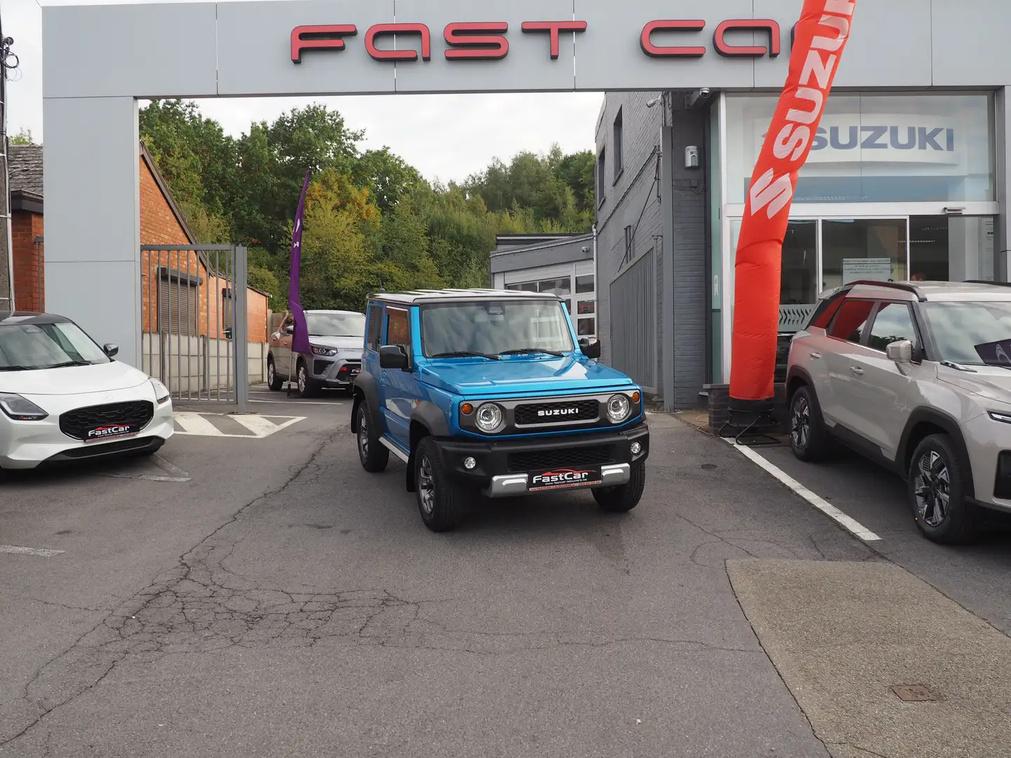 Suzuki Jimny GLX 4 PLACES Bleu - 1