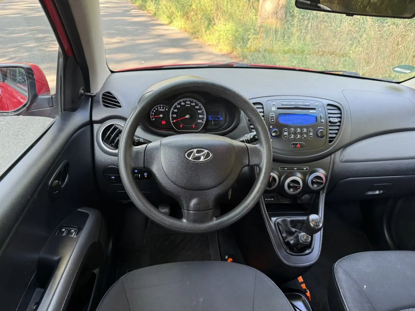 Hyundai i10 1.0 Pro airco 105dkm hoge instap Rood - 2