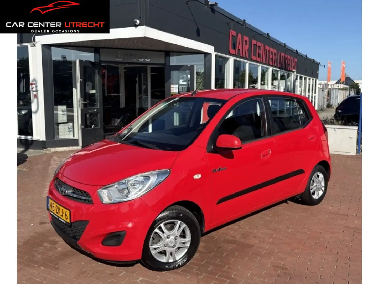 Hyundai i10 1.0 Pro | airco | 105dkm | hoge instap | Rouge - 1