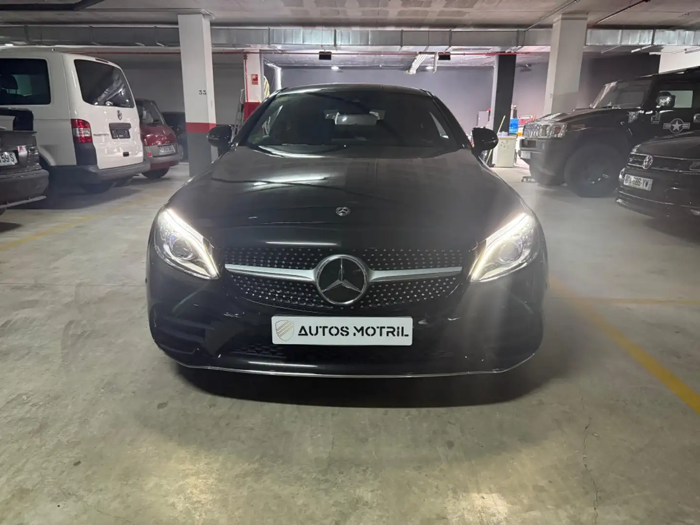 Mercedes-Benz C 220 Coupé 220d 9G-Tronic Noir - 1