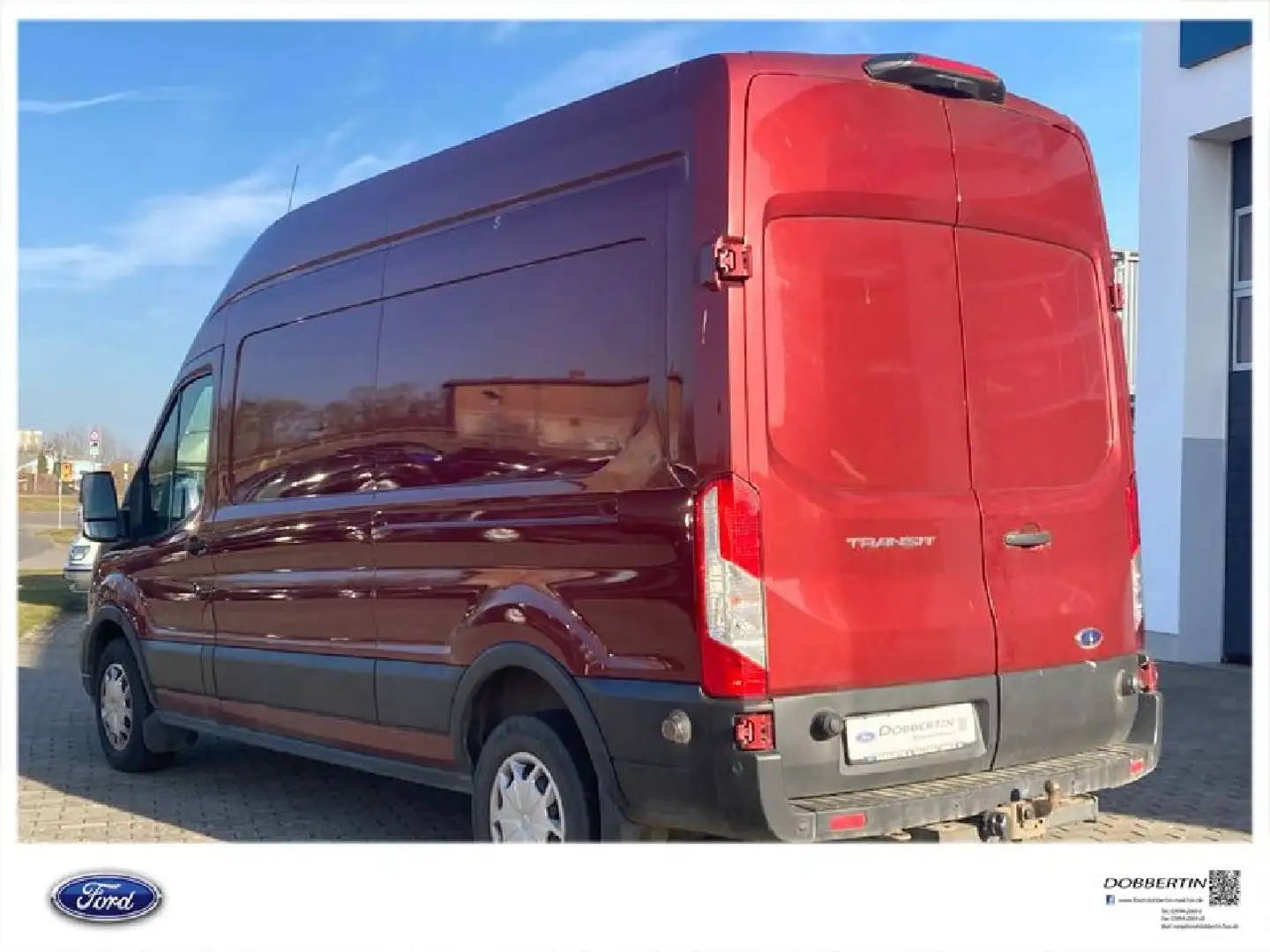 Ford Transit 350 L3 Trend H3 Hochdach Rot - 2