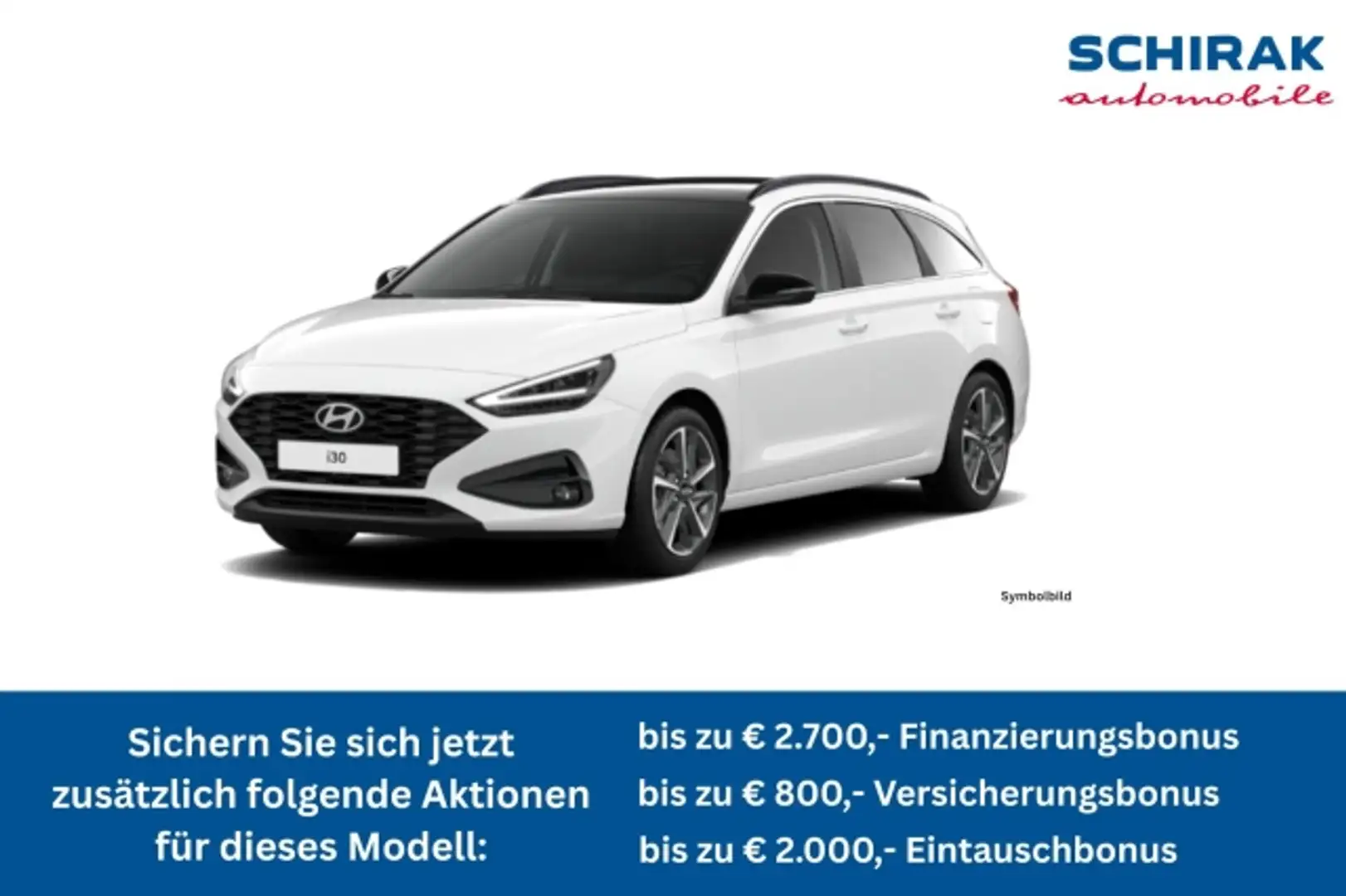 Hyundai i30 Kombi - PD GO Plus 1.0 T-GDI Weiß - 1