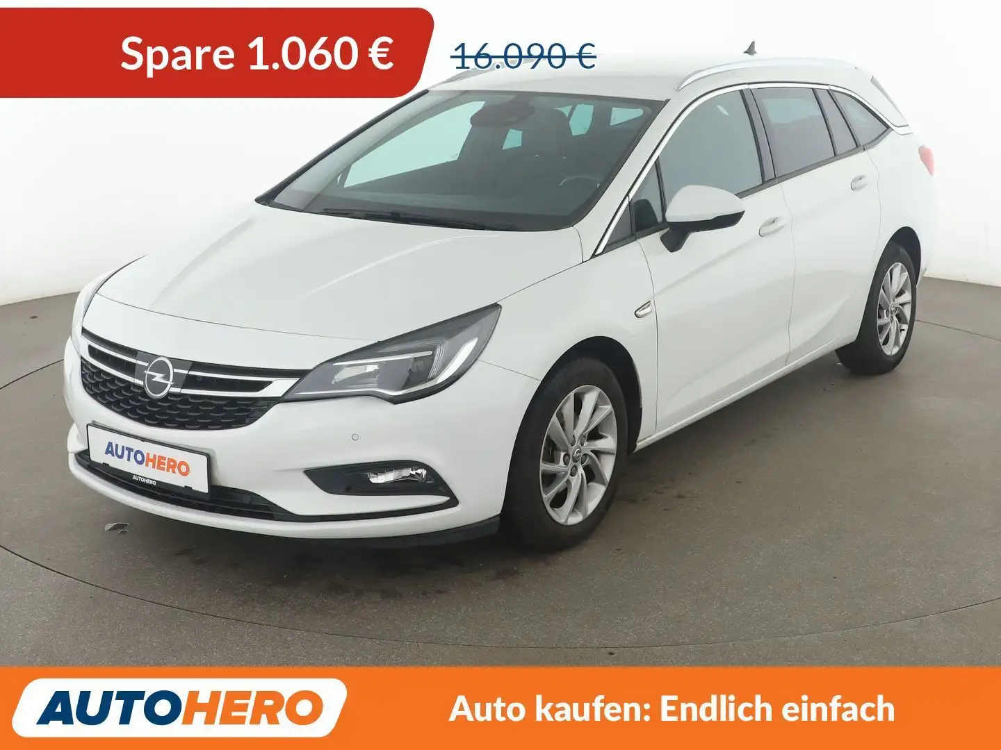 Opel Astra 1.4 SIDI Turbo Innovation S/S Aut. *NAVI*ACC* Weiß - 1