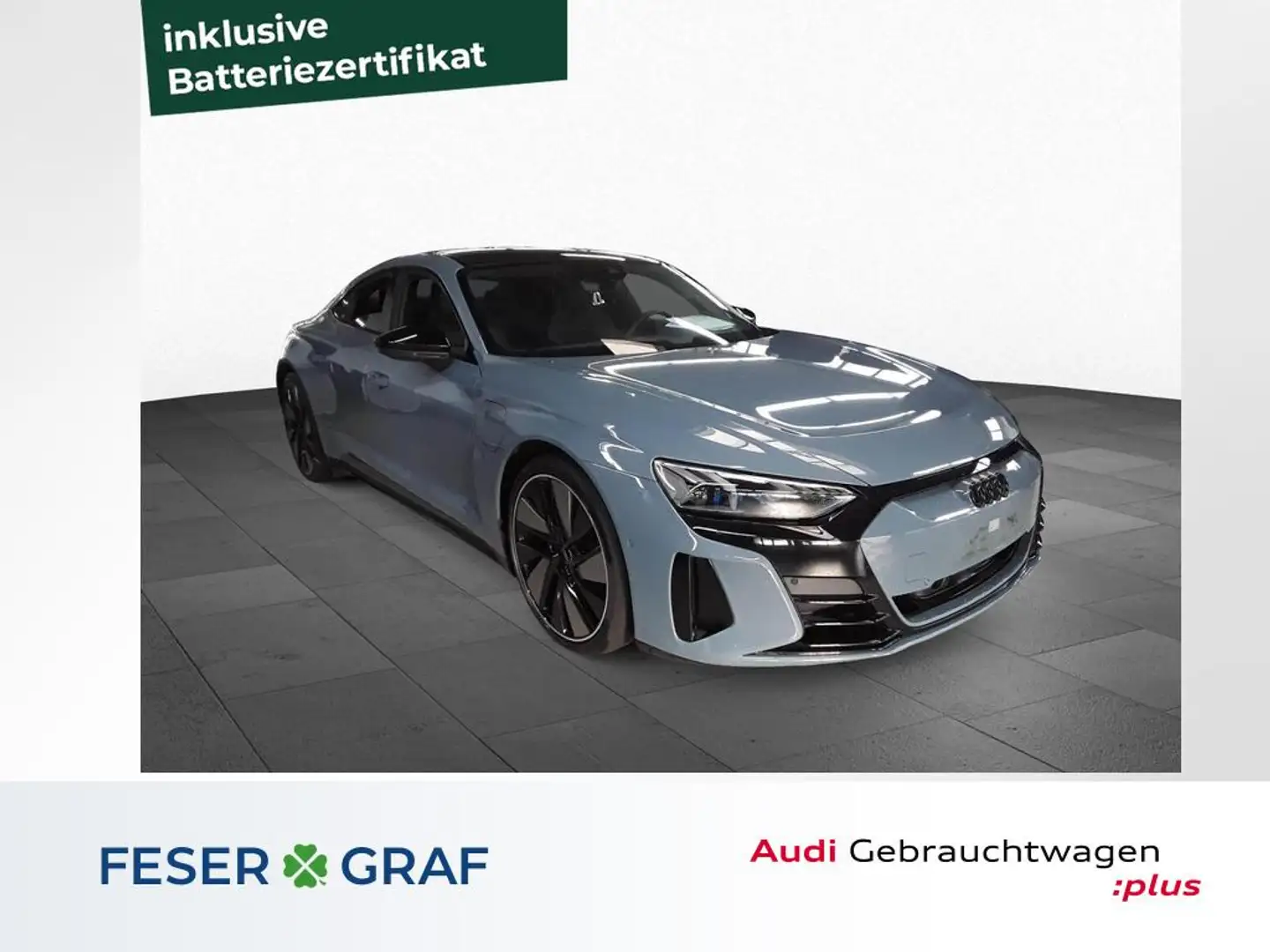 Audi e-tron GT qu. 350 kW +B&O+ACC+Head-up+Leder+ Grau - 1