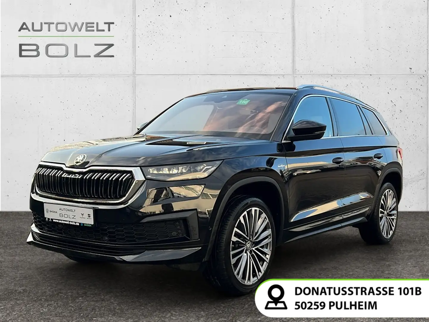 Skoda Kodiaq 4x4 L&K 2.0 TDI StandHZG Pano Navi Kamera Schwarz - 1