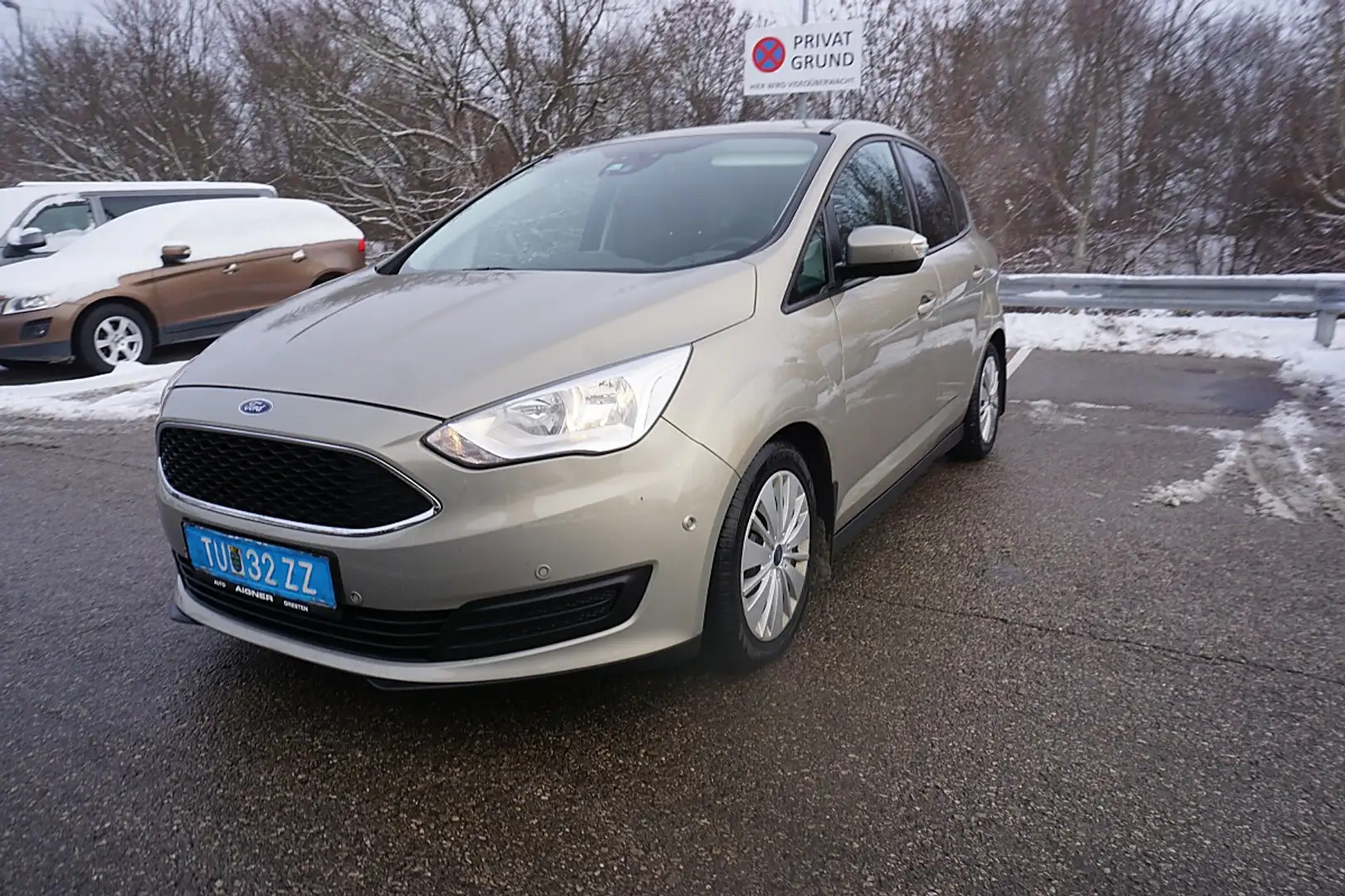 Ford C-Max C-MAX Trend 1,0 EcoBoost Gris - 2