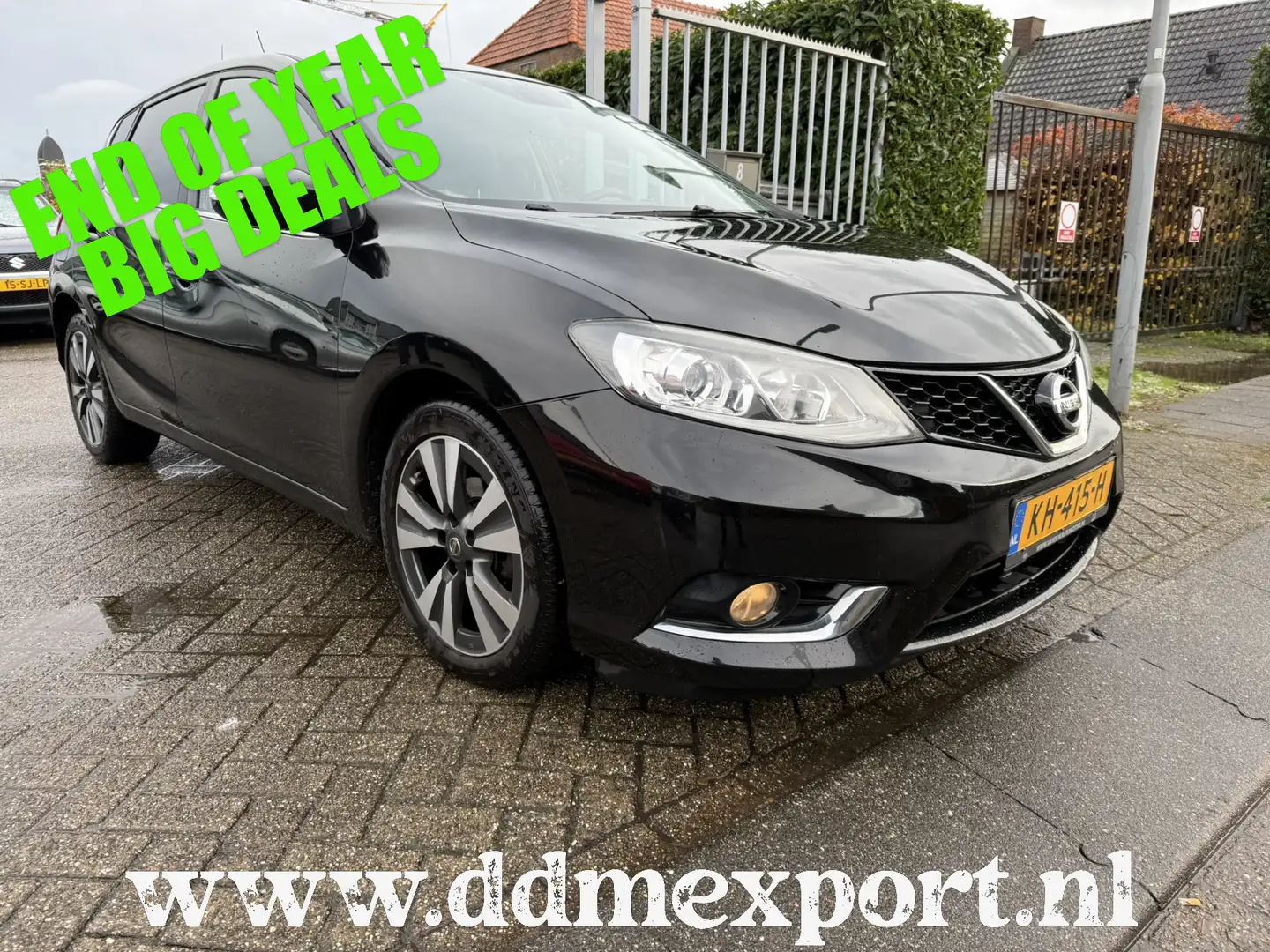 Nissan Pulsar 1.5 DCI TEKNA NAVI/LEER/CAMERA/STOELVERWARMING/TRE Чорний - 1