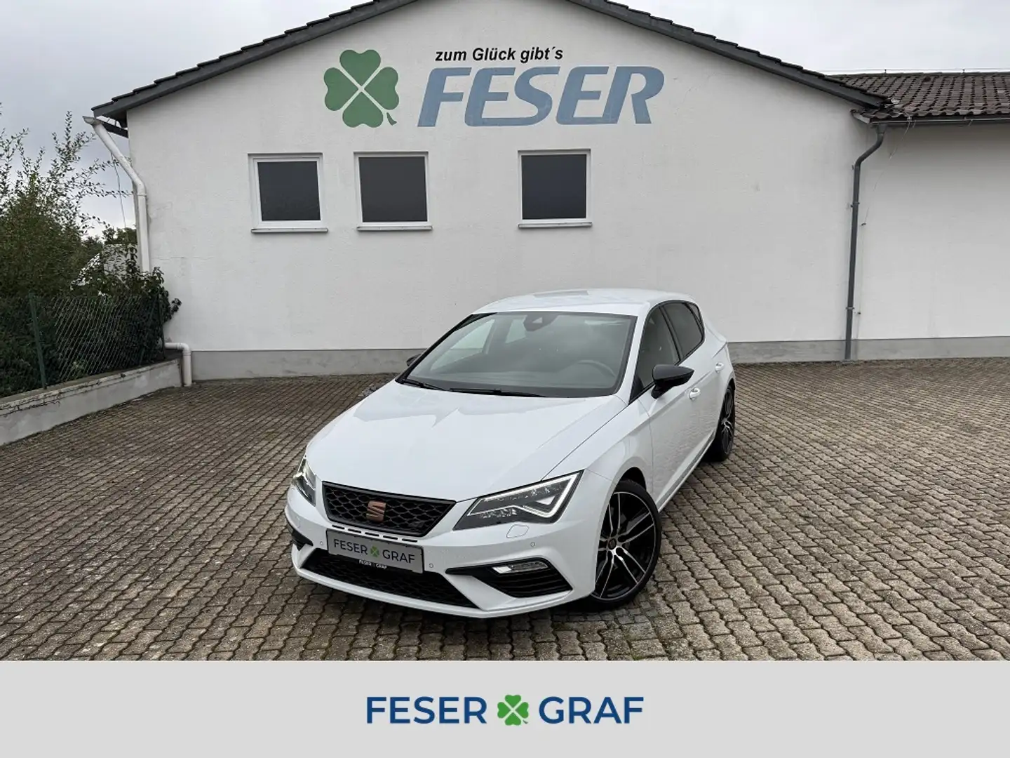 SEAT Leon Cupra 2.0 TSI DSG ACC BEATS FULLLINK PDC Weiß - 1