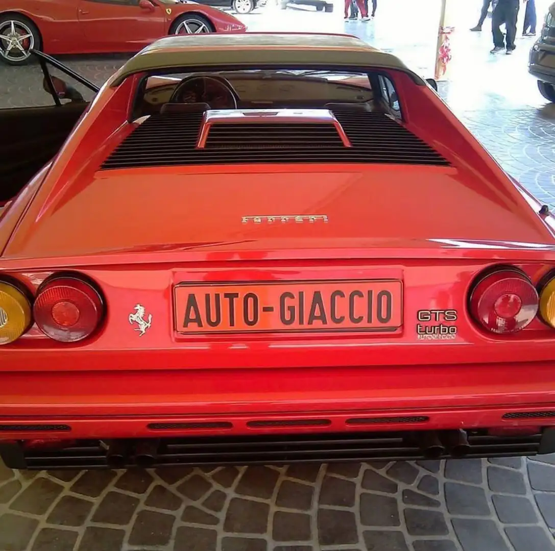 Ferrari 208 gts intercooler Piros - 2