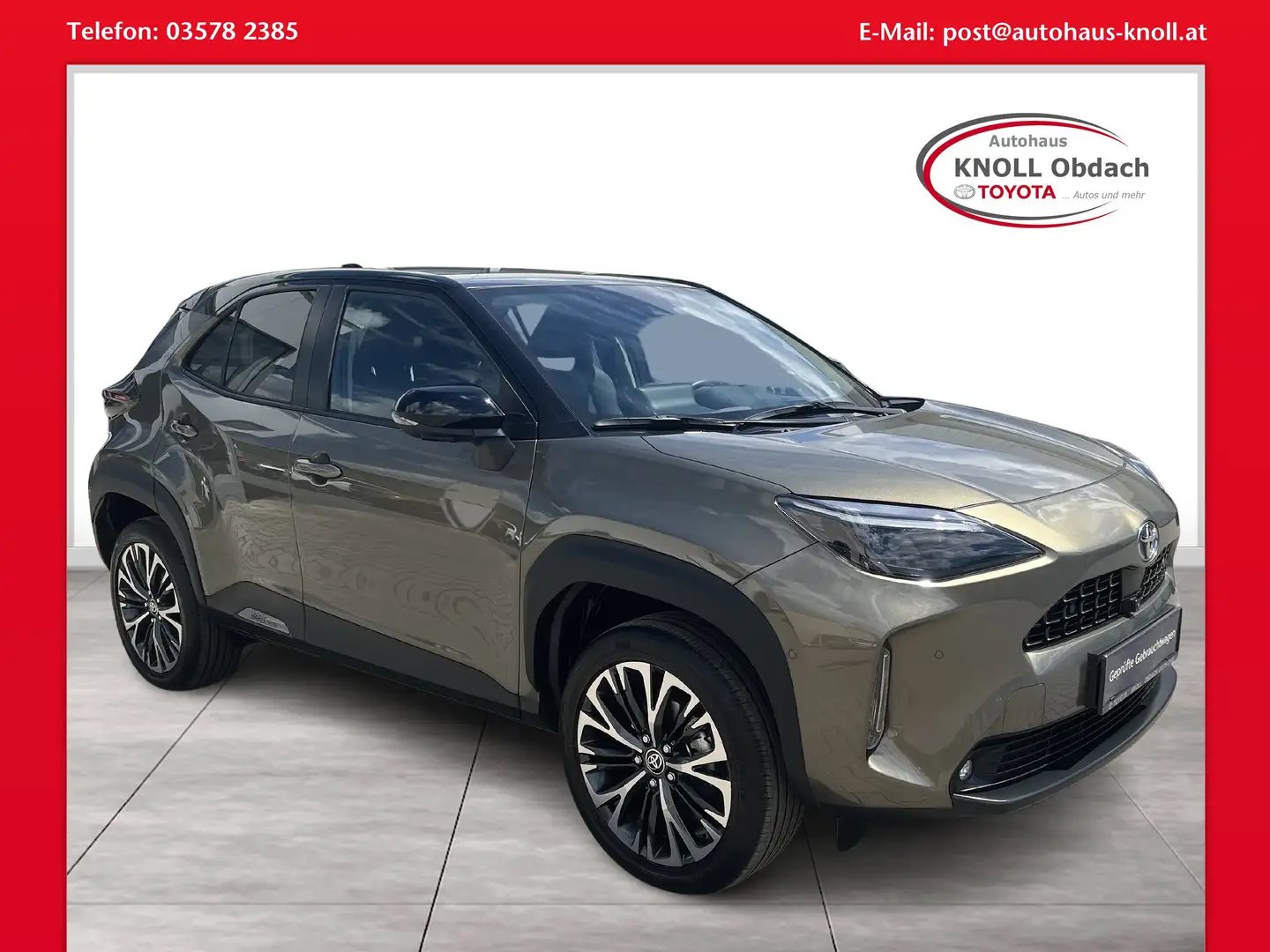 Toyota Yaris Cross Hybrid AWD-i Elegant Schwarz - 1