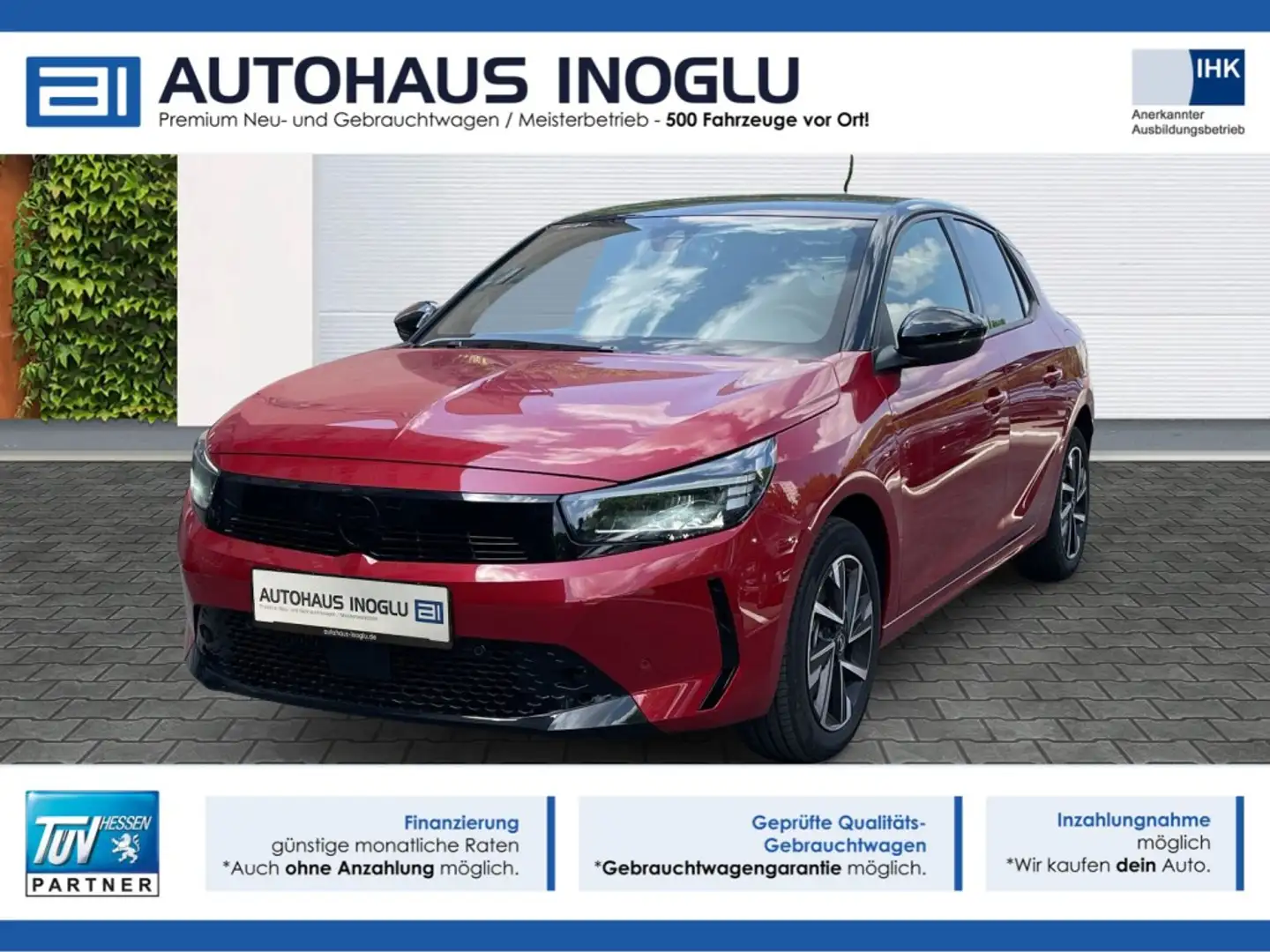 Opel Corsa GS Line+R-KAM+NAVI10+PDC Vo.Hi+Alu 16+MFL Rot - 1